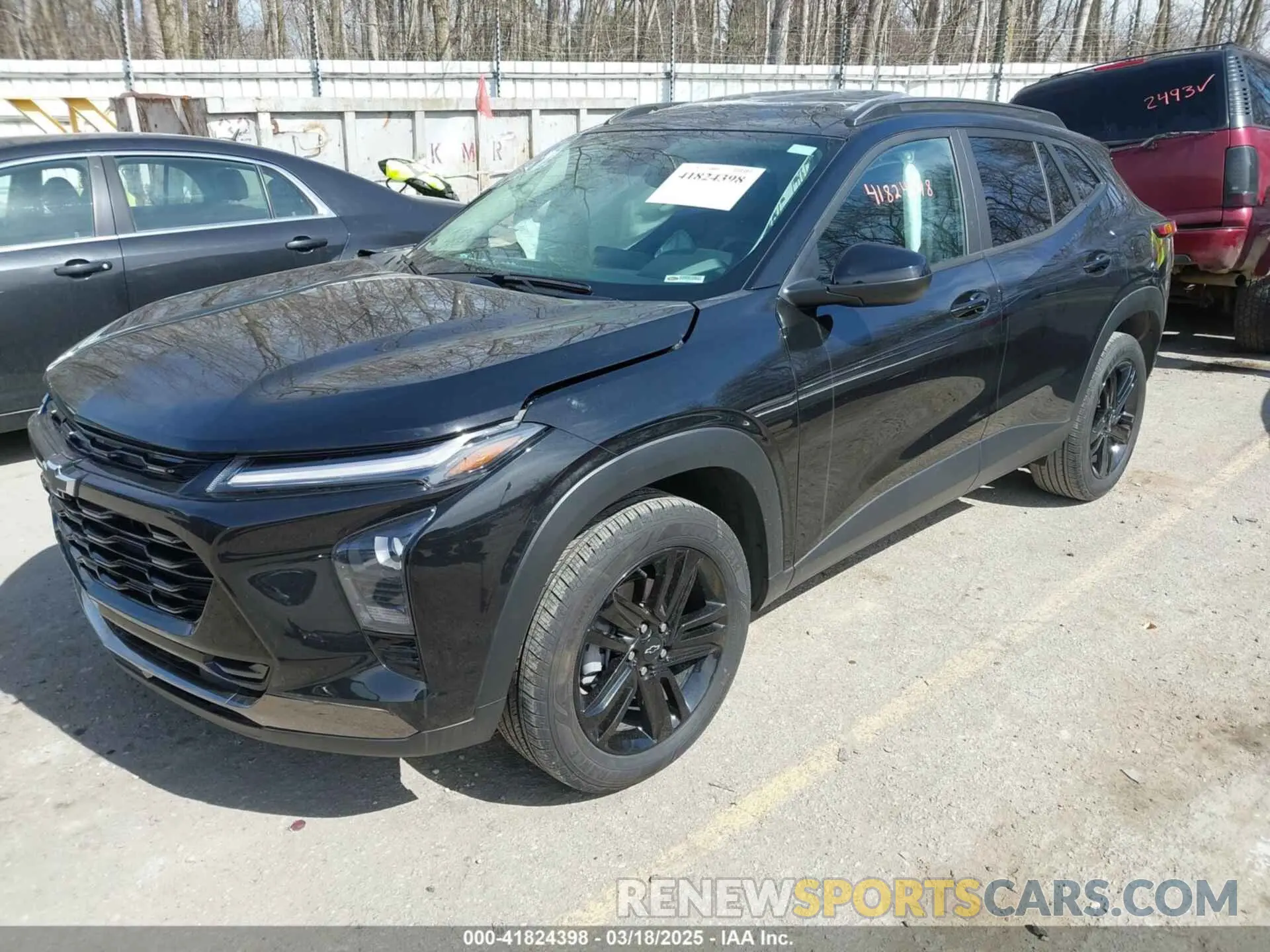 2 Фотография поврежденного автомобиля KL77LKE22RC106616 CHEVROLET TRAX 2024