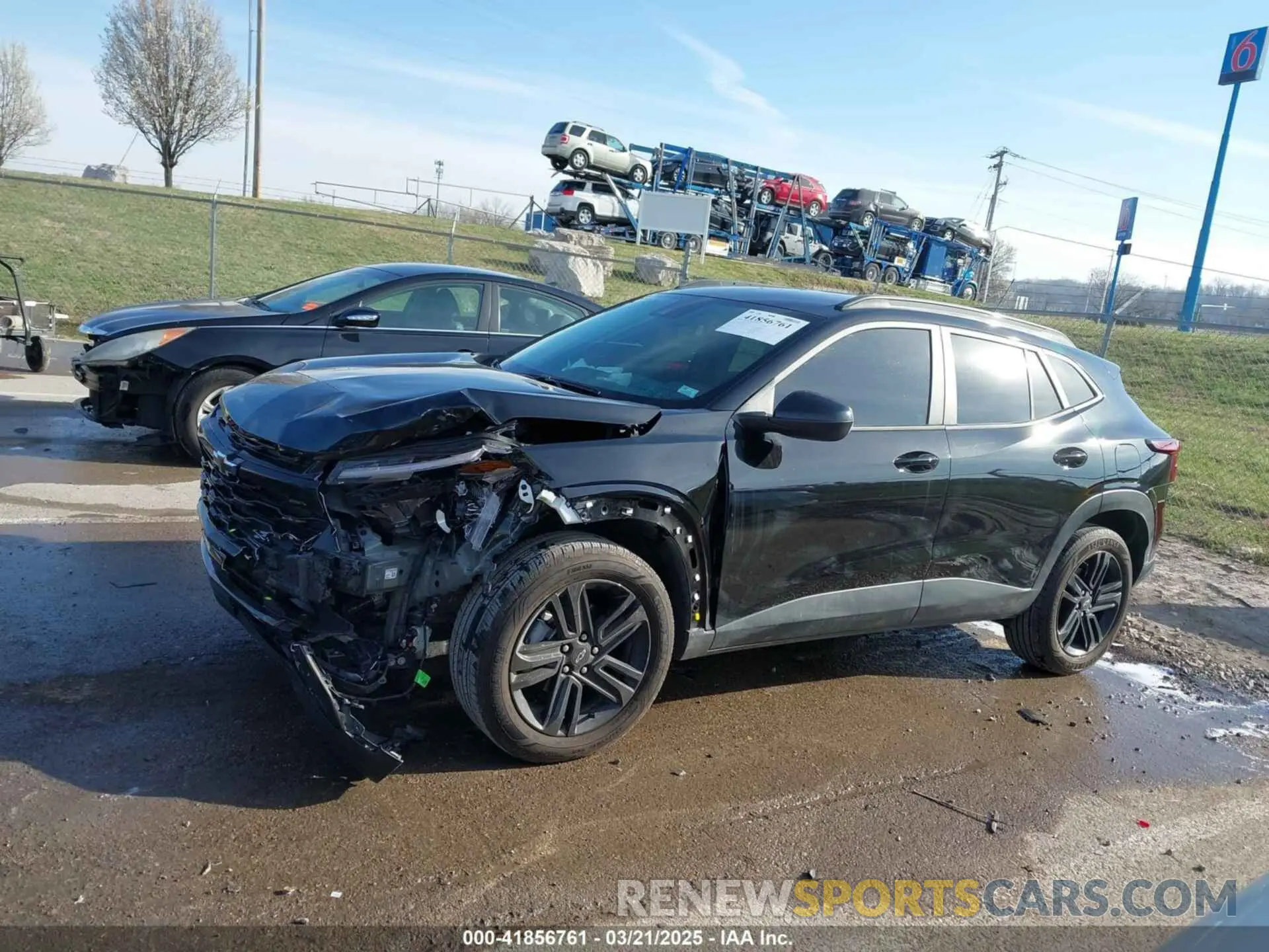 14 Photograph of a damaged car KL77LKE23RC045535 CHEVROLET TRAX 2024