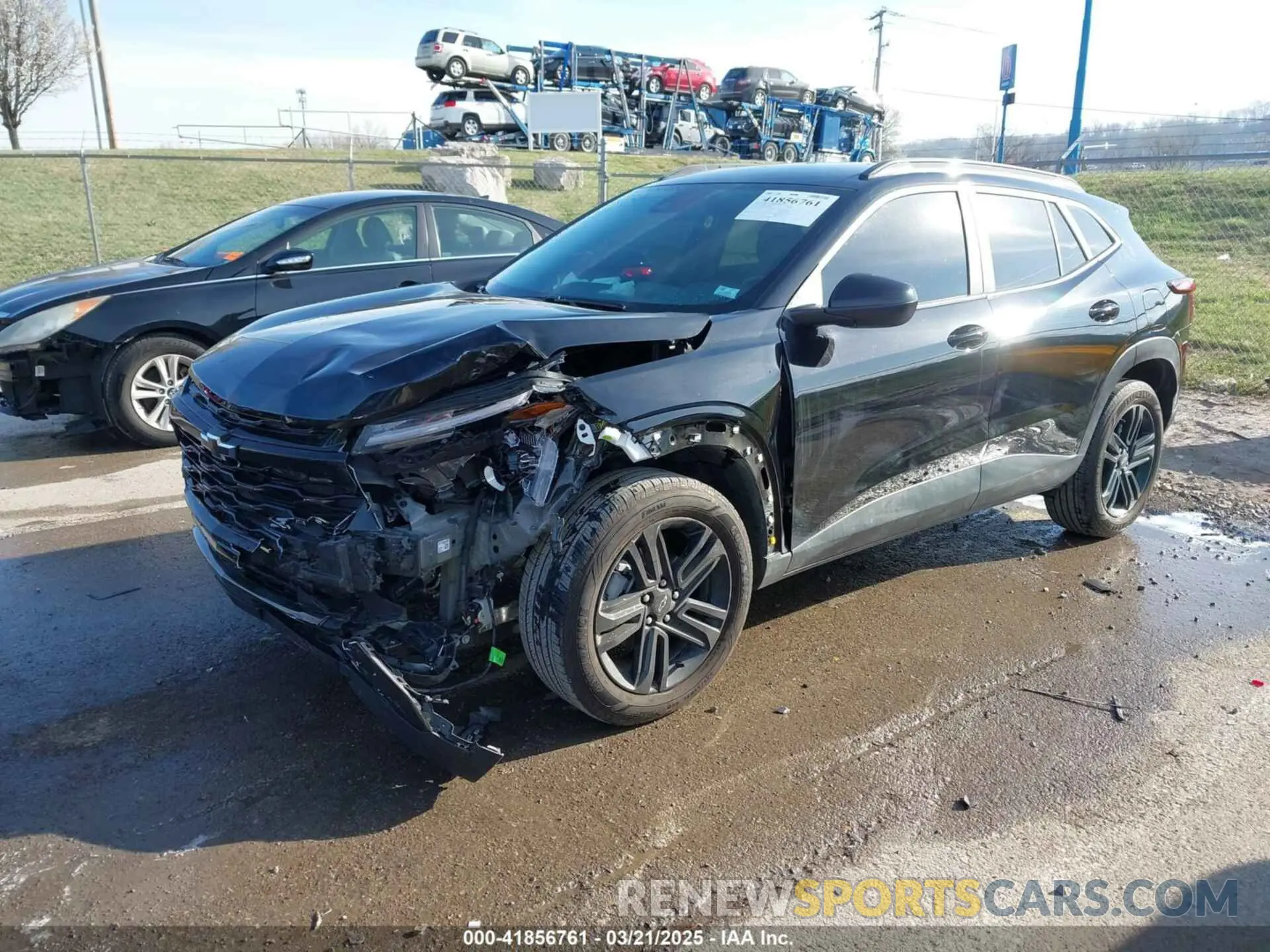 2 Photograph of a damaged car KL77LKE23RC045535 CHEVROLET TRAX 2024