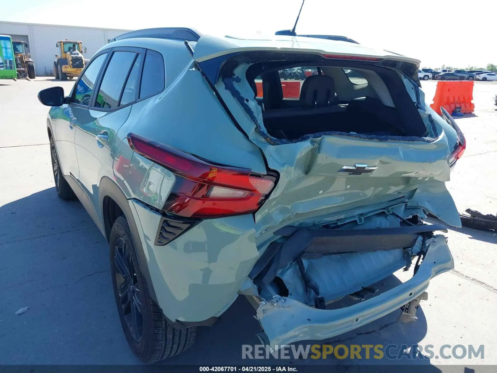 6 Фотография поврежденного автомобиля KL77LKE23RC092855 CHEVROLET TRAX 2024