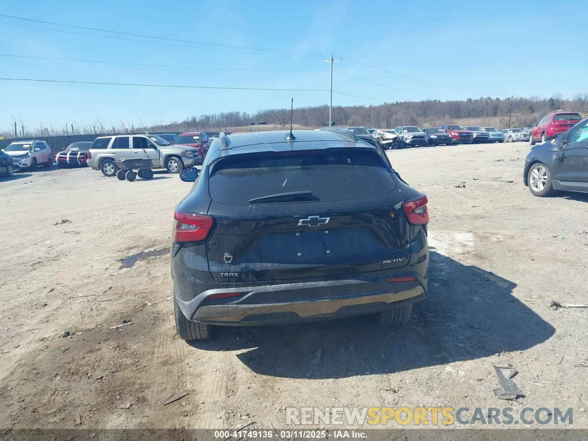 17 Photograph of a damaged car KL77LKE26RC023075 CHEVROLET TRAX 2024