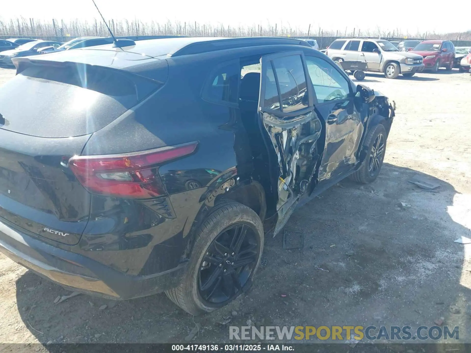 4 Photograph of a damaged car KL77LKE26RC023075 CHEVROLET TRAX 2024