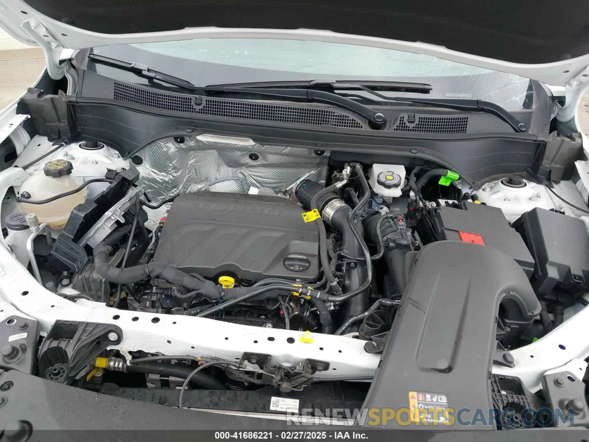 10 Photograph of a damaged car KL77LKE26RC177687 CHEVROLET TRAX 2024