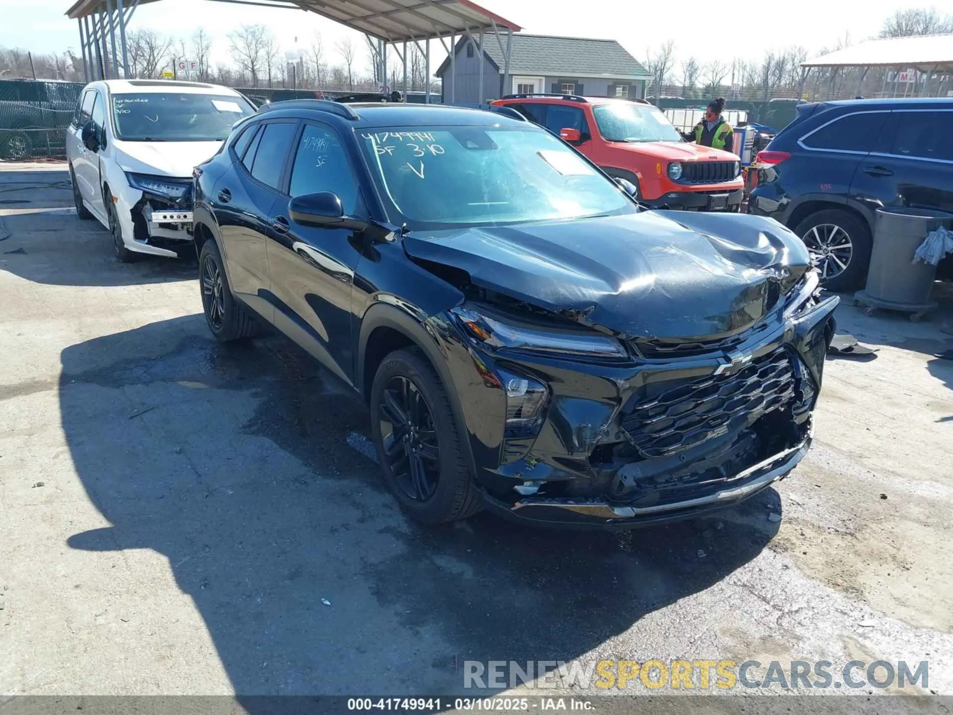 1 Фотография поврежденного автомобиля KL77LKE28RC076537 CHEVROLET TRAX 2024