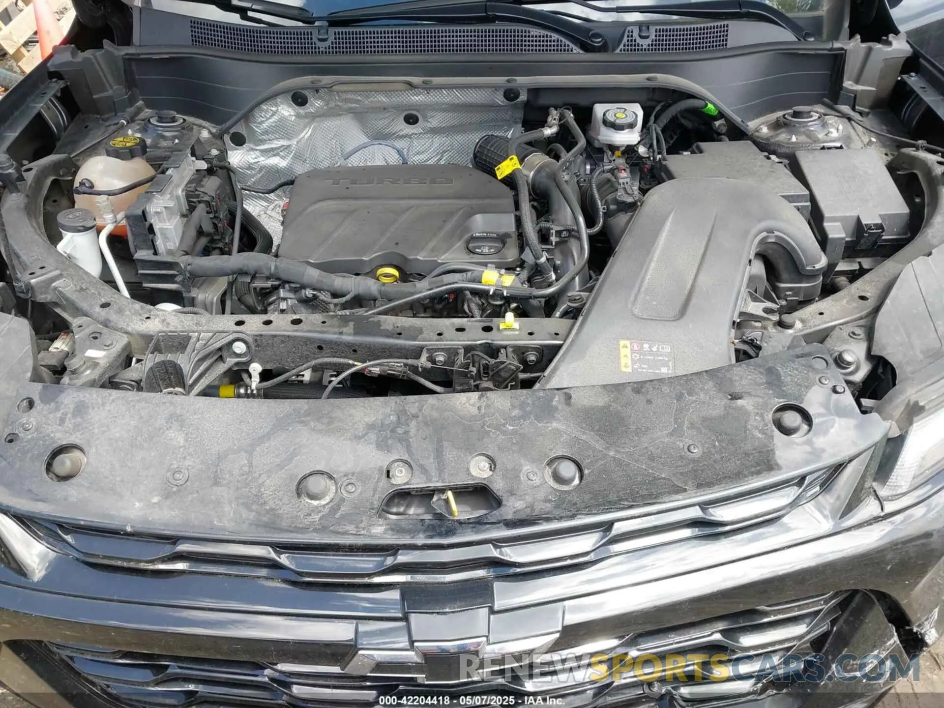 10 Фотография поврежденного автомобиля KL77LKE29RC112025 CHEVROLET TRAX 2024