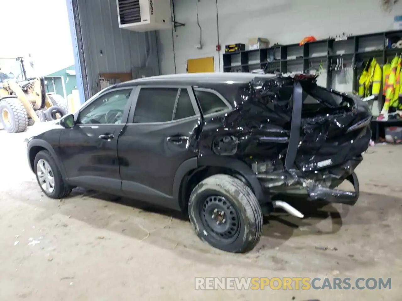 2 Фотография поврежденного автомобиля KL77LFEP0SC094524 CHEVROLET TRAX 2025