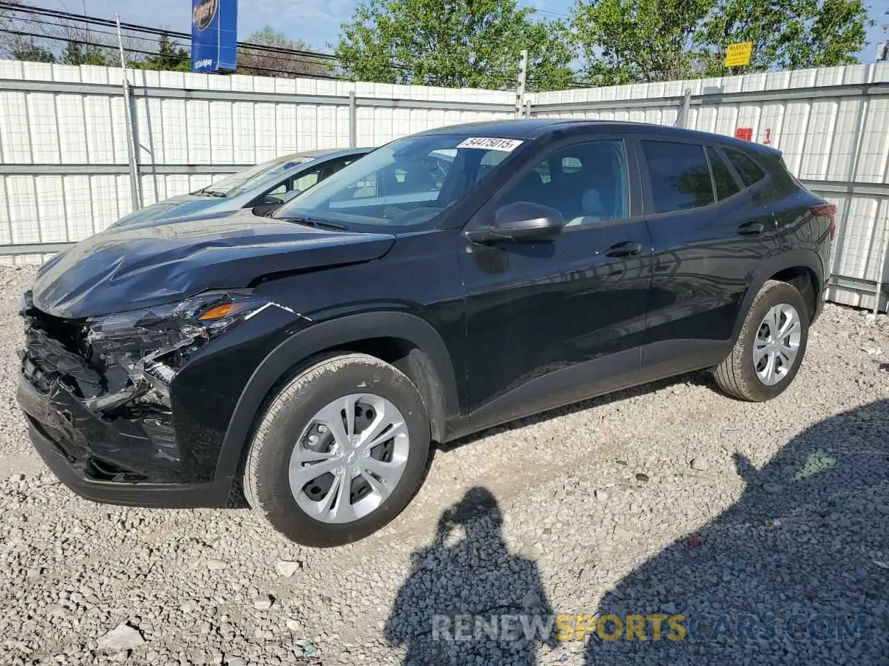 1 Photograph of a damaged car KL77LFEP0SC109121 CHEVROLET TRAX 2025