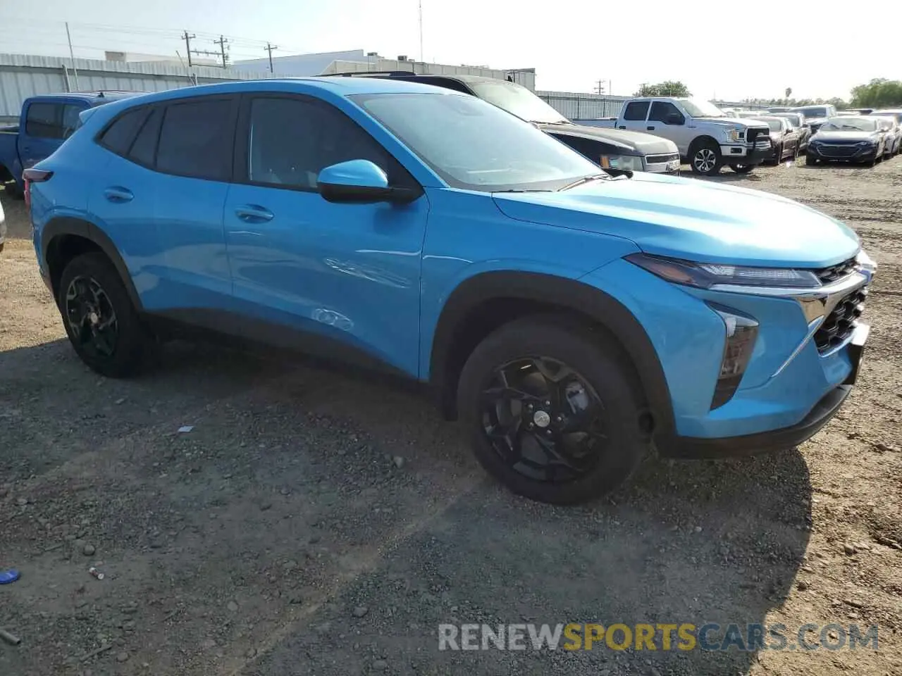 4 Photograph of a damaged car KL77LFEP0SC164748 CHEVROLET TRAX 2025