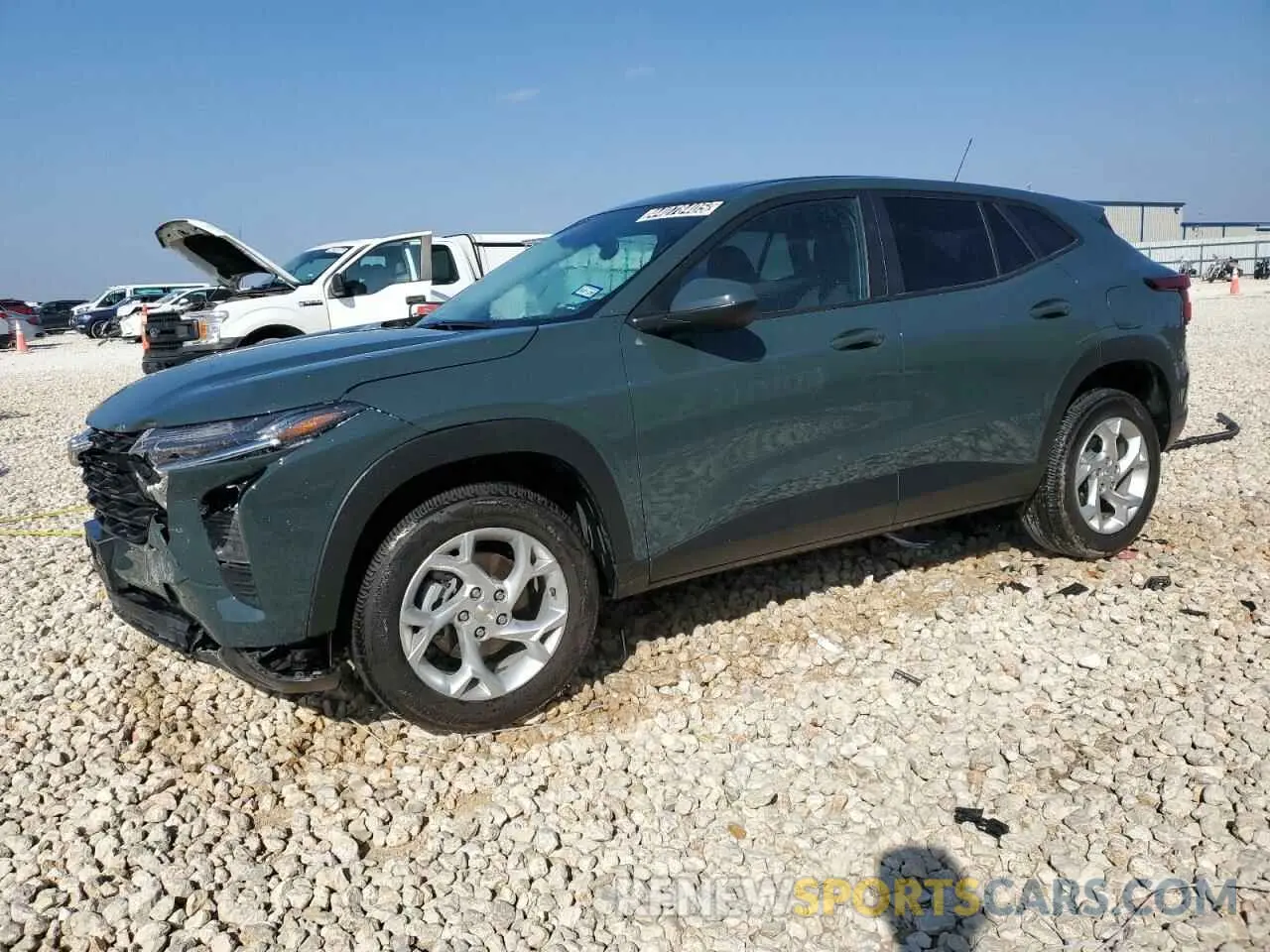 1 Photograph of a damaged car KL77LFEP3SC066734 CHEVROLET TRAX 2025