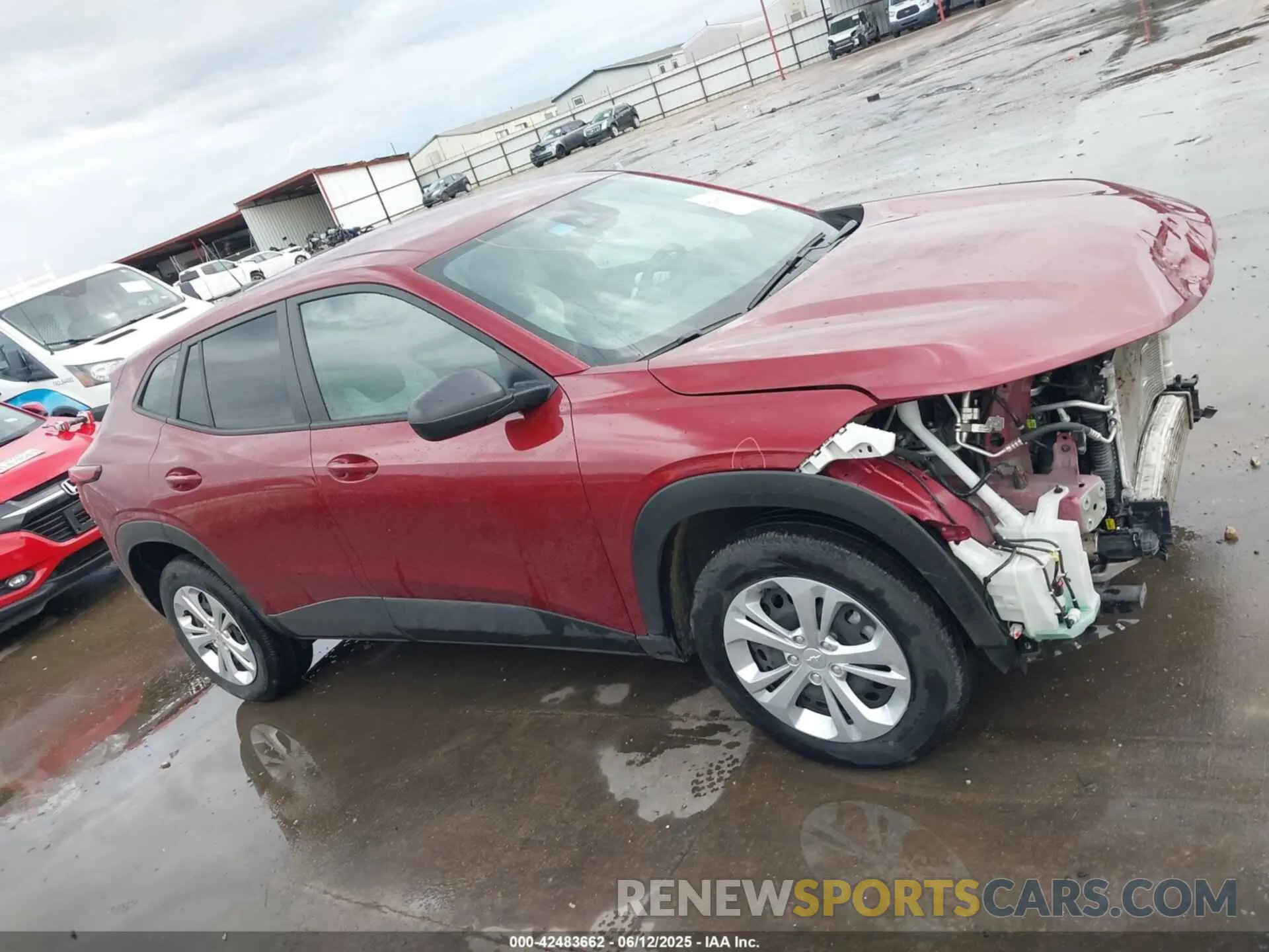 14 Photograph of a damaged car KL77LFEP4SC002055 CHEVROLET TRAX 2025