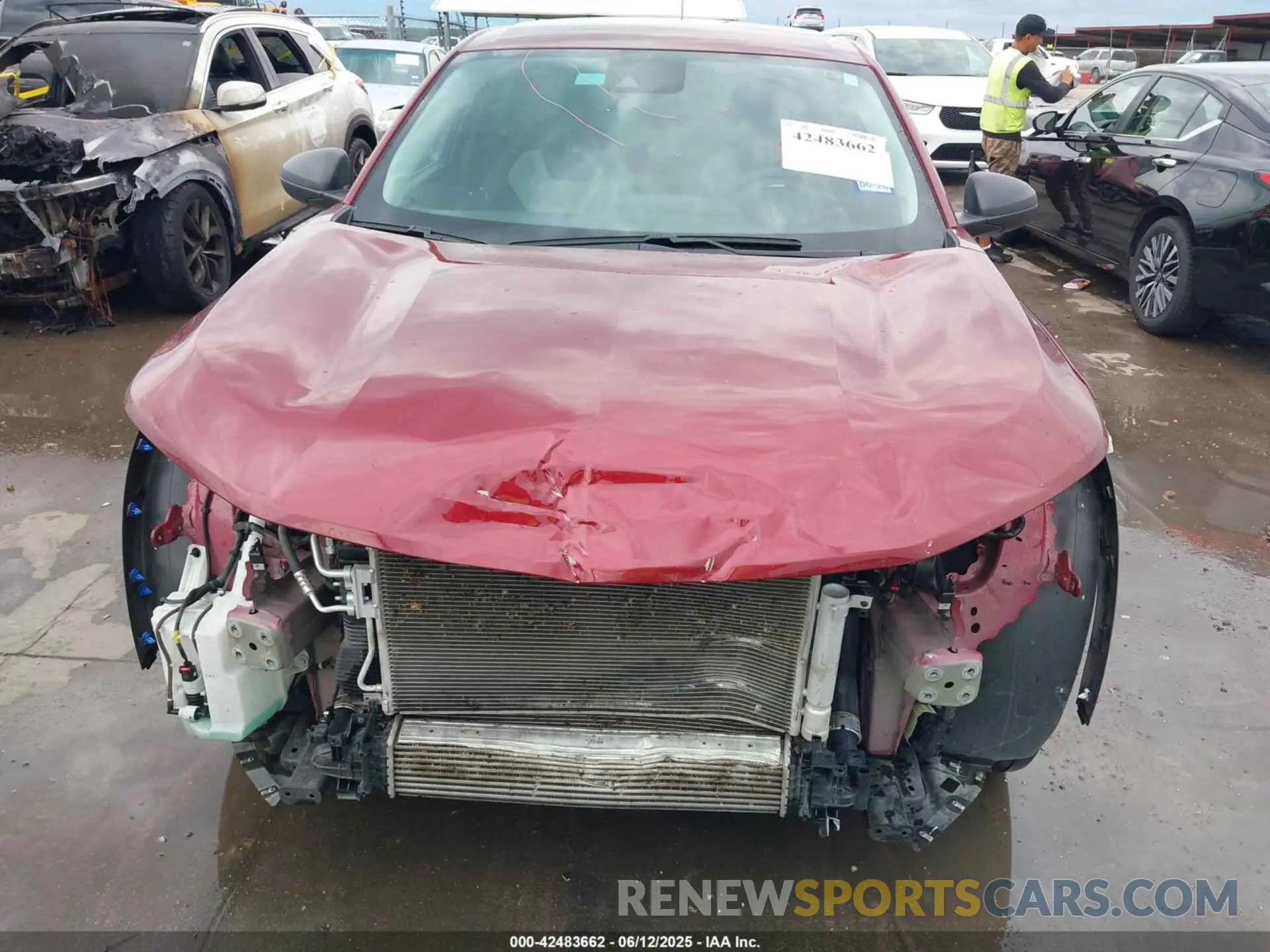 6 Photograph of a damaged car KL77LFEP4SC002055 CHEVROLET TRAX 2025