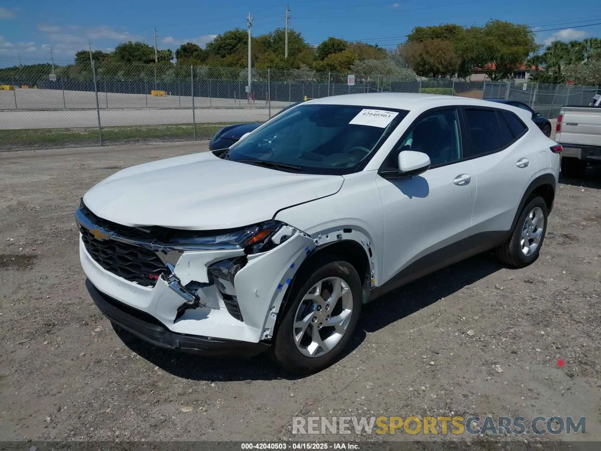 6 Photograph of a damaged car KL77LFEP4SC119232 CHEVROLET TRAX 2025
