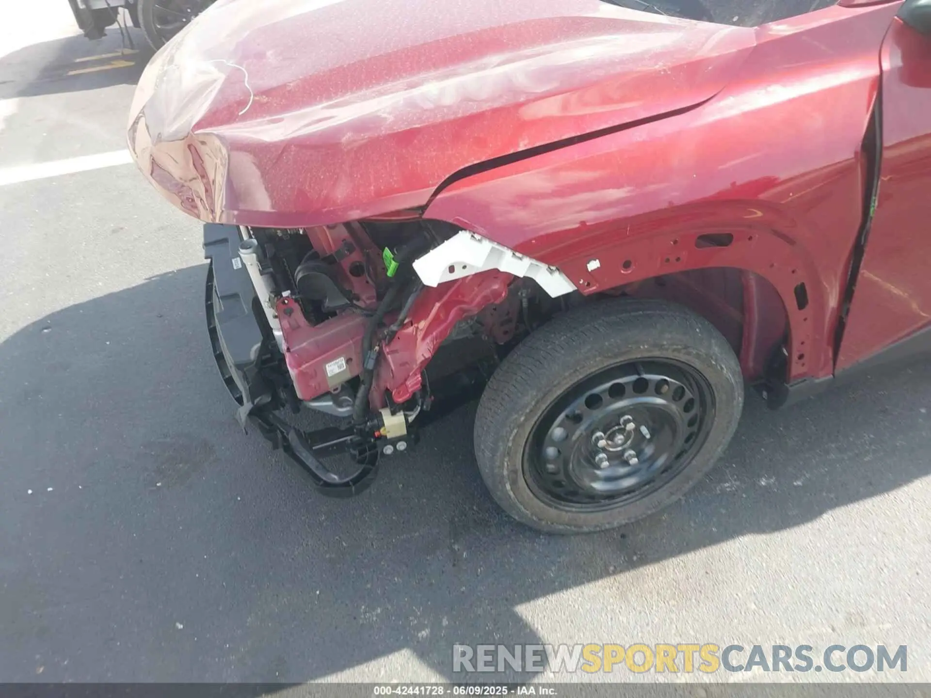 6 Фотография поврежденного автомобиля KL77LFEP5SC042399 CHEVROLET TRAX 2025