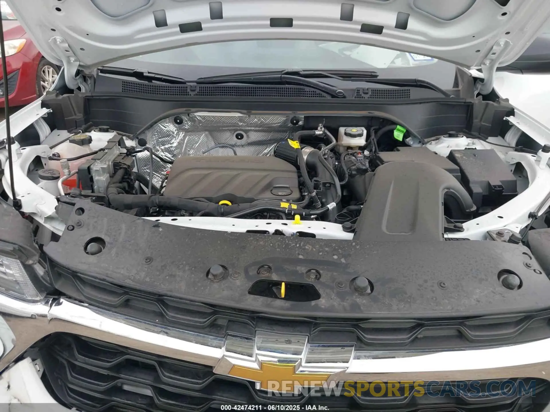 10 Photograph of a damaged car KL77LFEP5SC177754 CHEVROLET TRAX 2025
