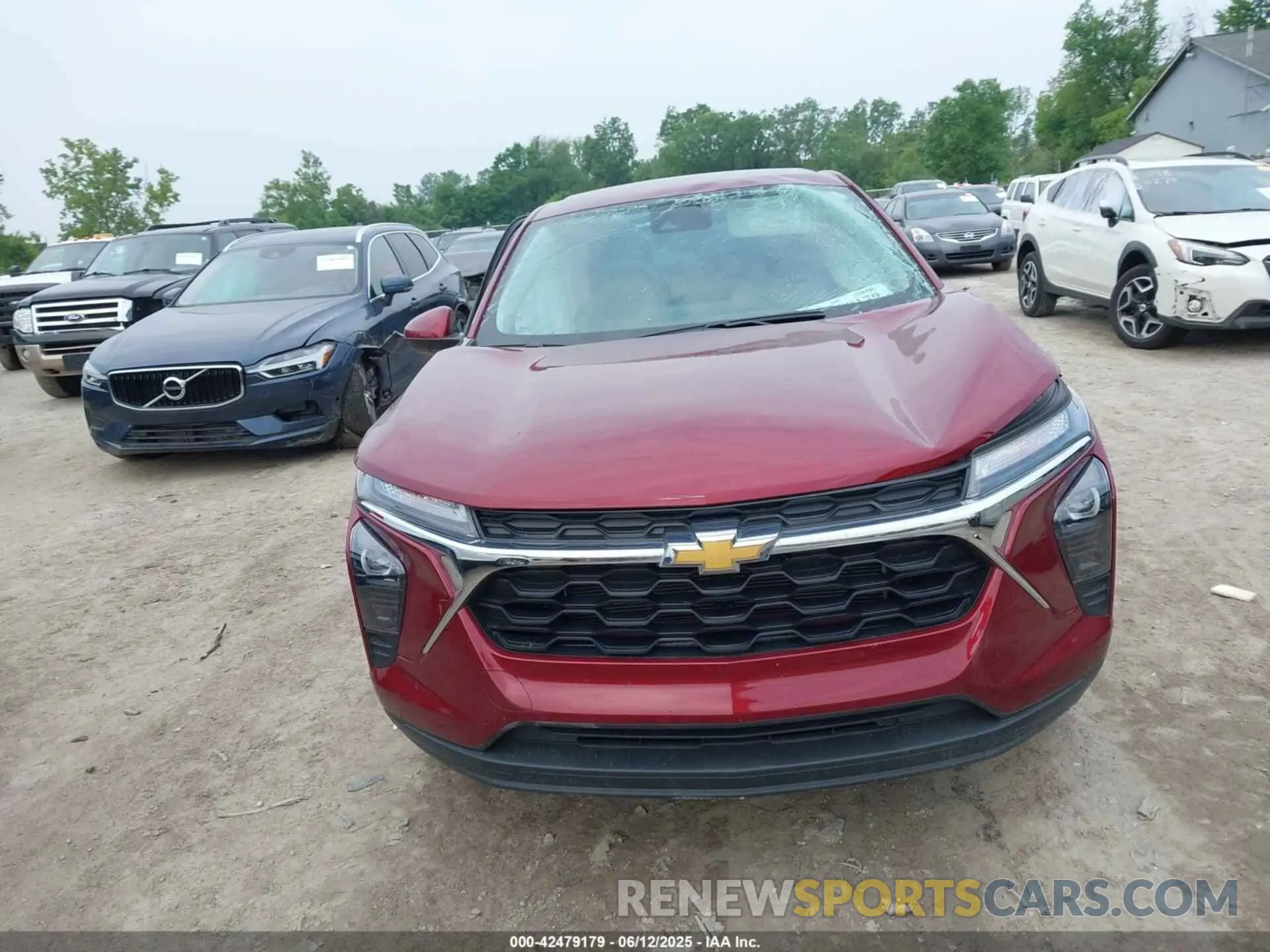 12 Photograph of a damaged car KL77LFEP6SC073726 CHEVROLET TRAX 2025