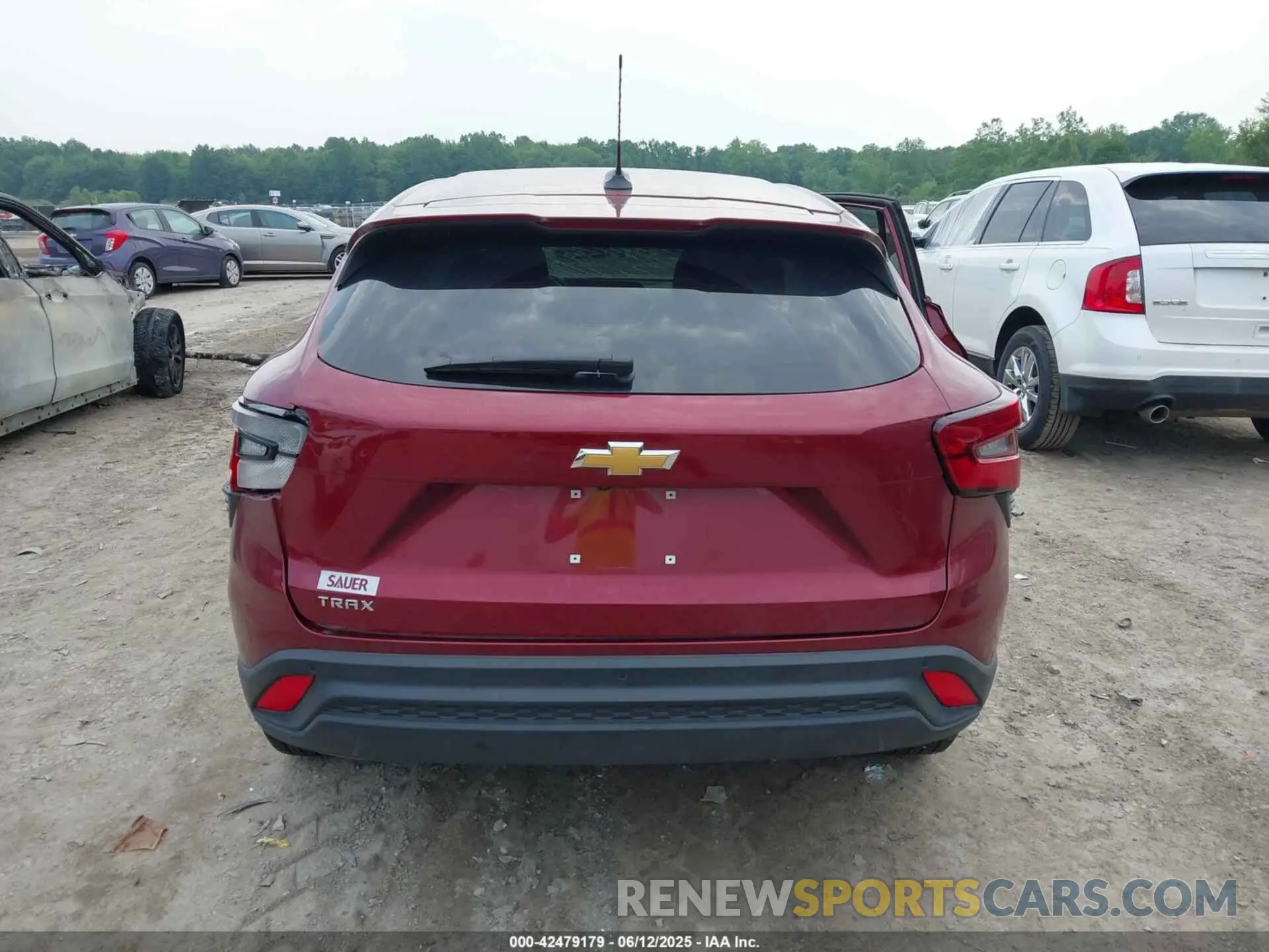 16 Photograph of a damaged car KL77LFEP6SC073726 CHEVROLET TRAX 2025
