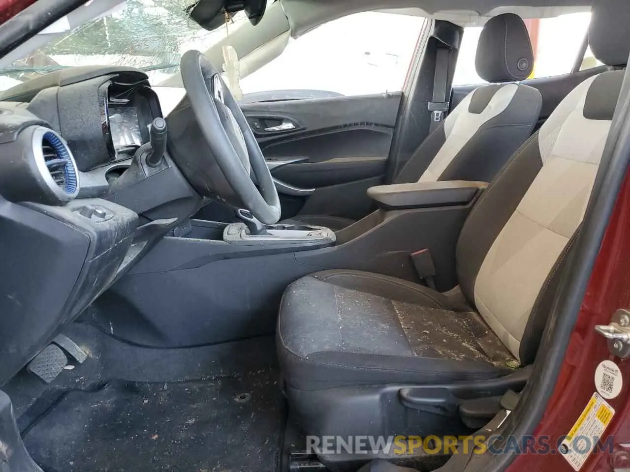 7 Фотография поврежденного автомобиля KL77LFEP7SC035888 CHEVROLET TRAX 2025