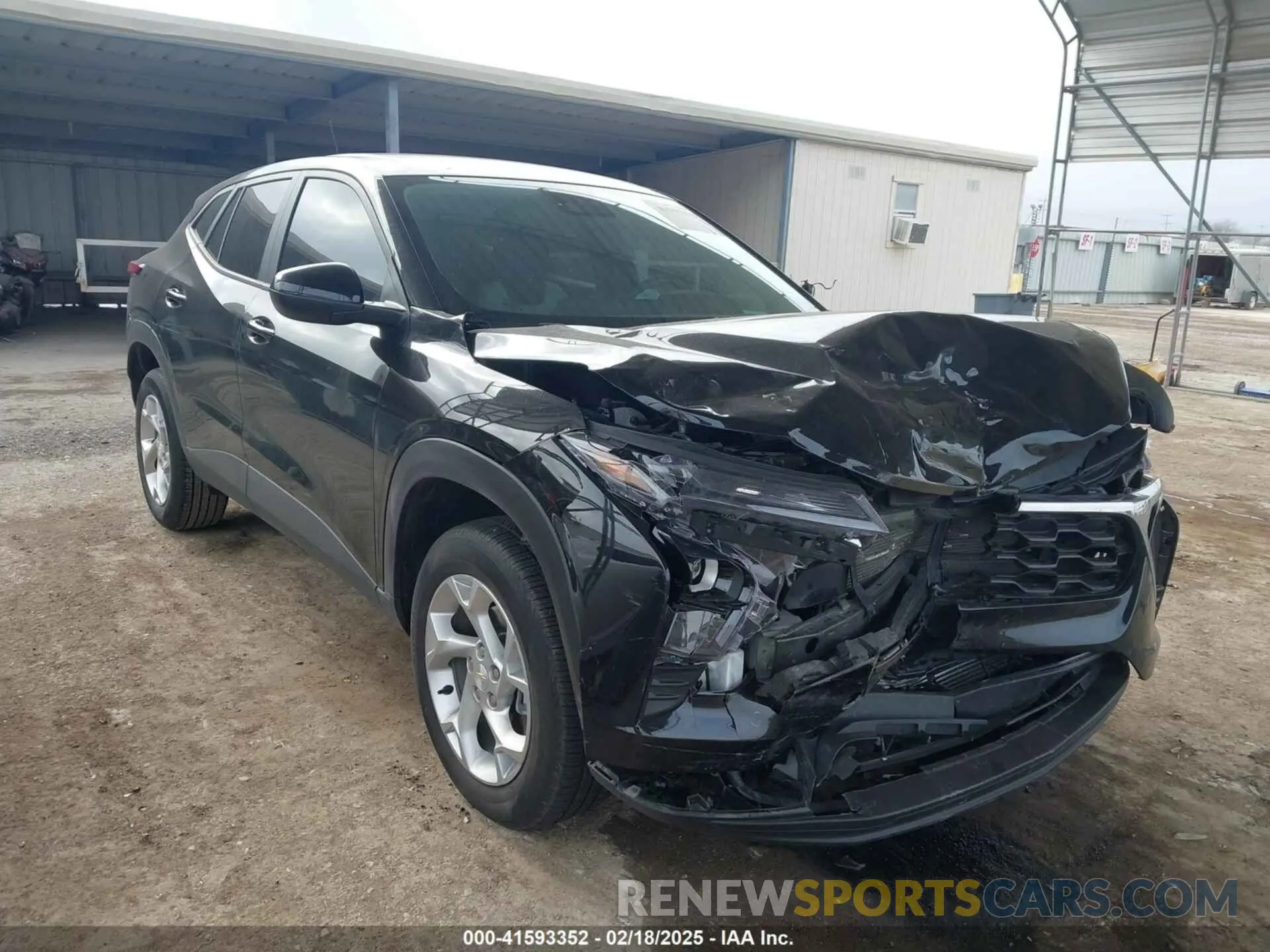 1 Photograph of a damaged car KL77LFEP7SC046843 CHEVROLET TRAX 2025
