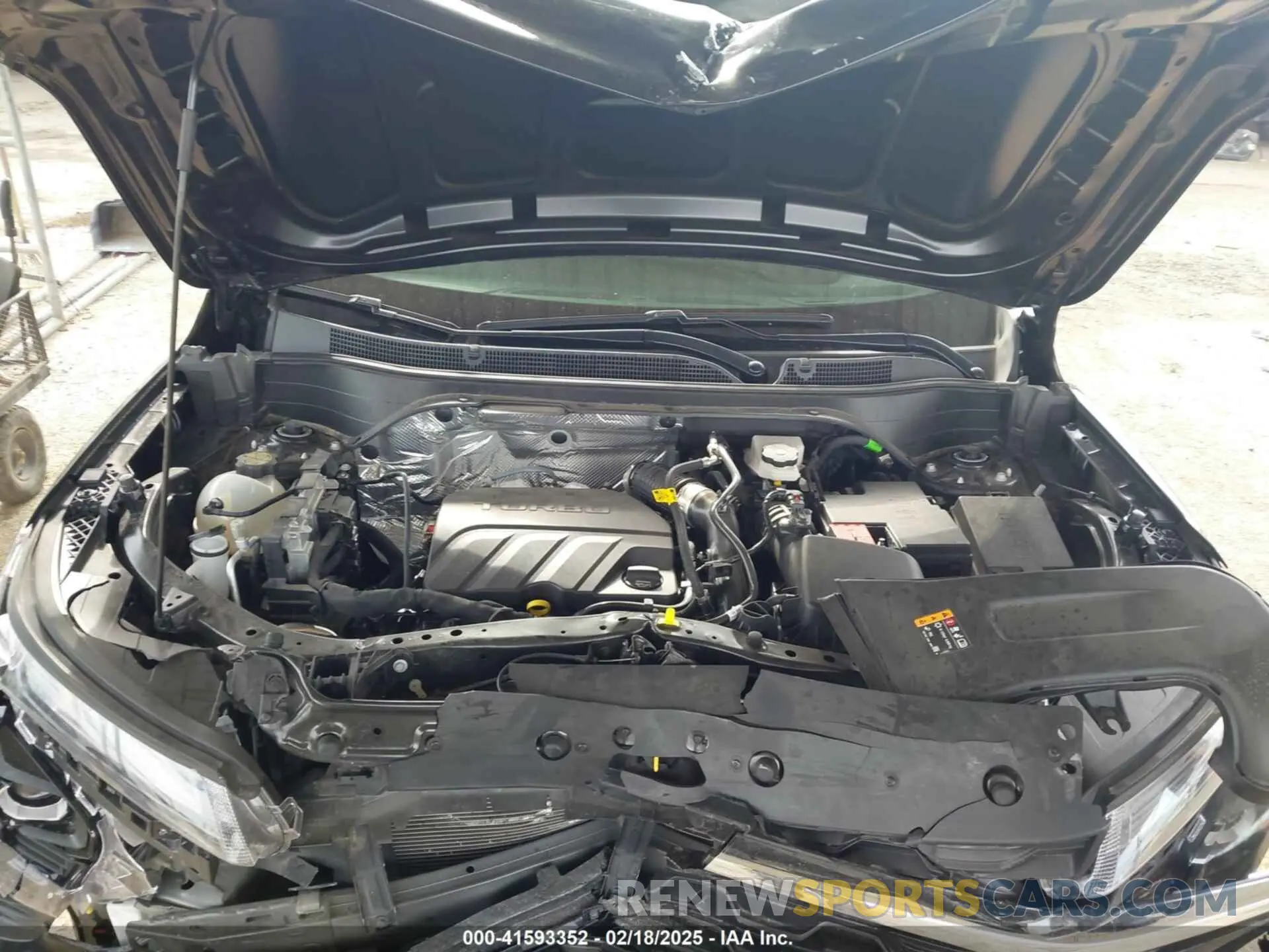 10 Photograph of a damaged car KL77LFEP7SC046843 CHEVROLET TRAX 2025
