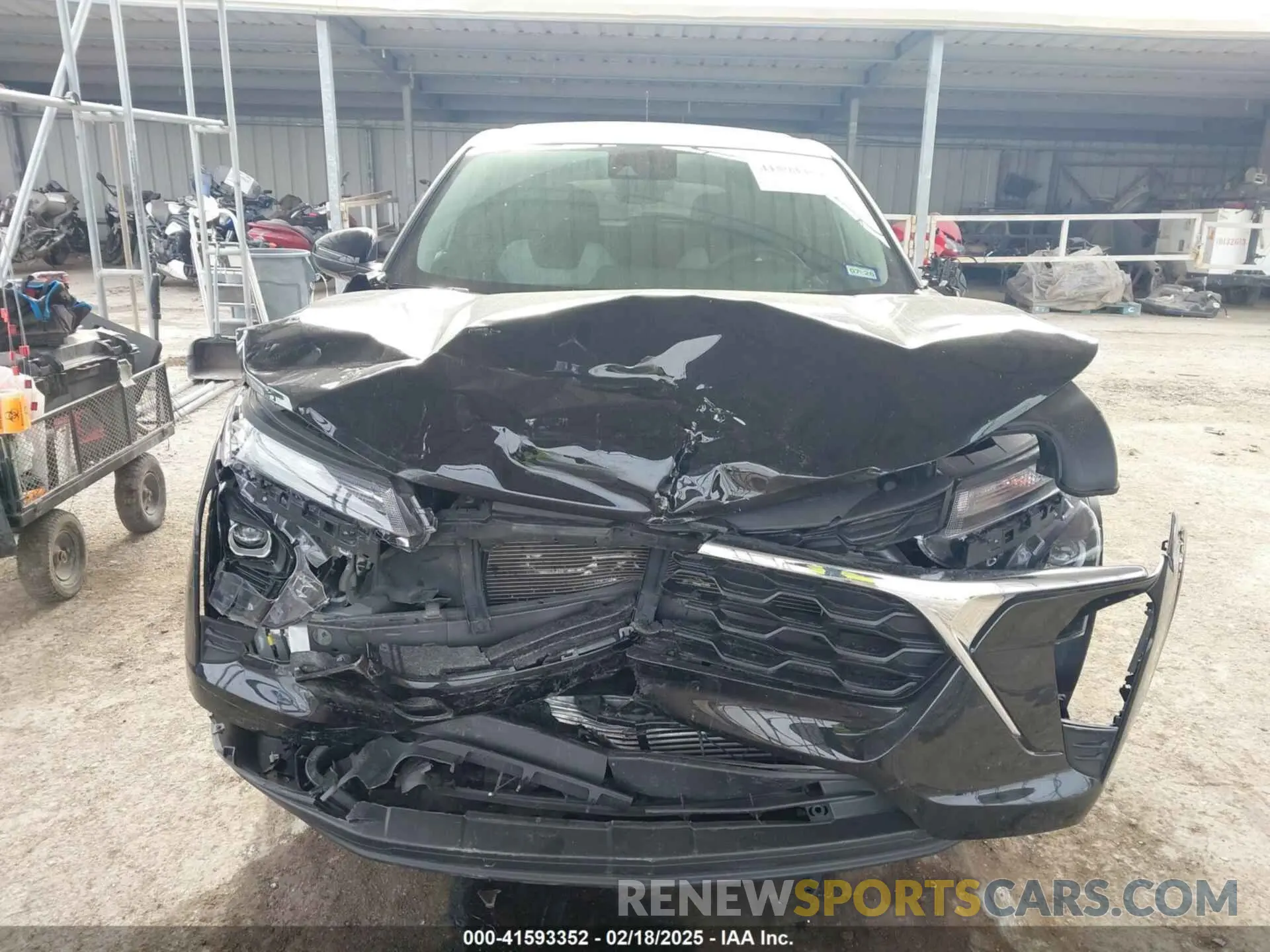 12 Photograph of a damaged car KL77LFEP7SC046843 CHEVROLET TRAX 2025
