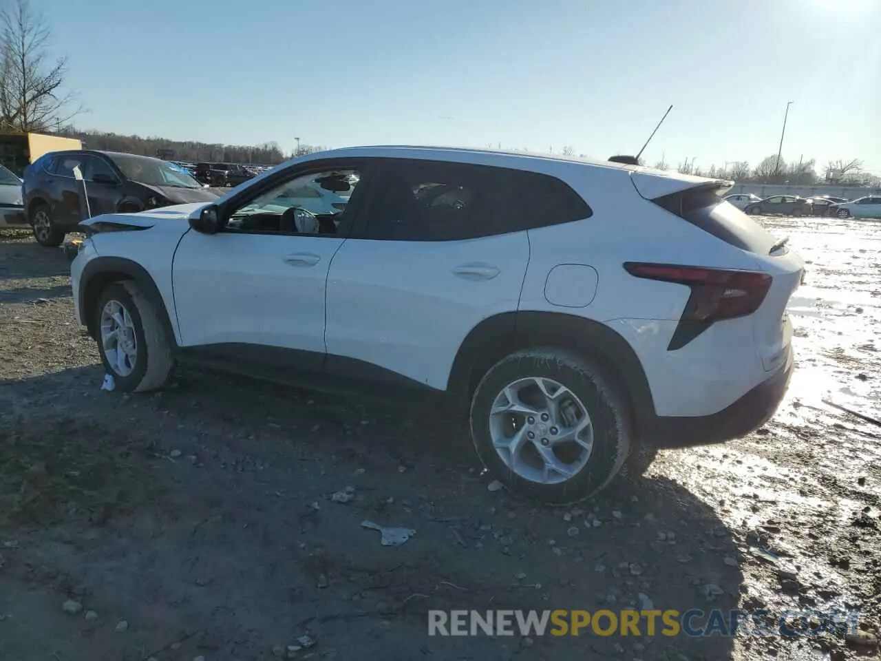 2 Фотография поврежденного автомобиля KL77LFEP9SC045001 CHEVROLET TRAX 2025
