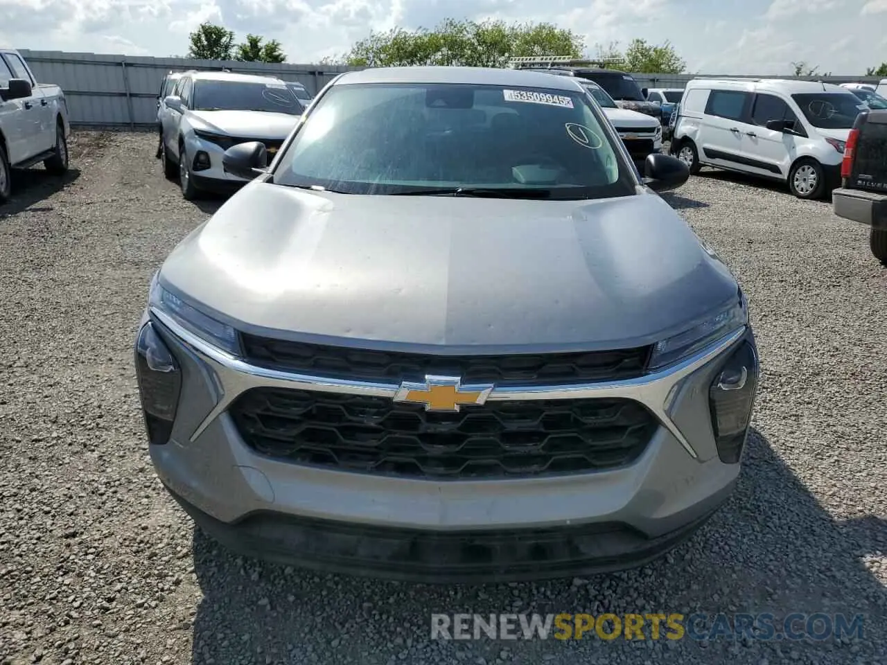5 Photograph of a damaged car KL77LFEP9SC062316 CHEVROLET TRAX 2025