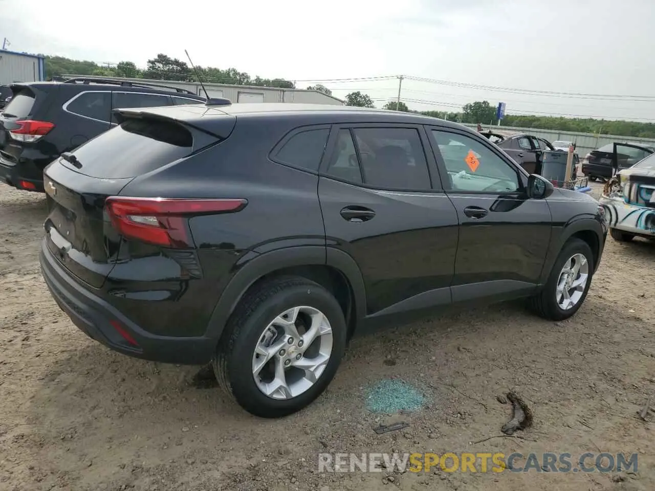 3 Фотография поврежденного автомобиля KL77LFEP9SC122045 CHEVROLET TRAX 2025