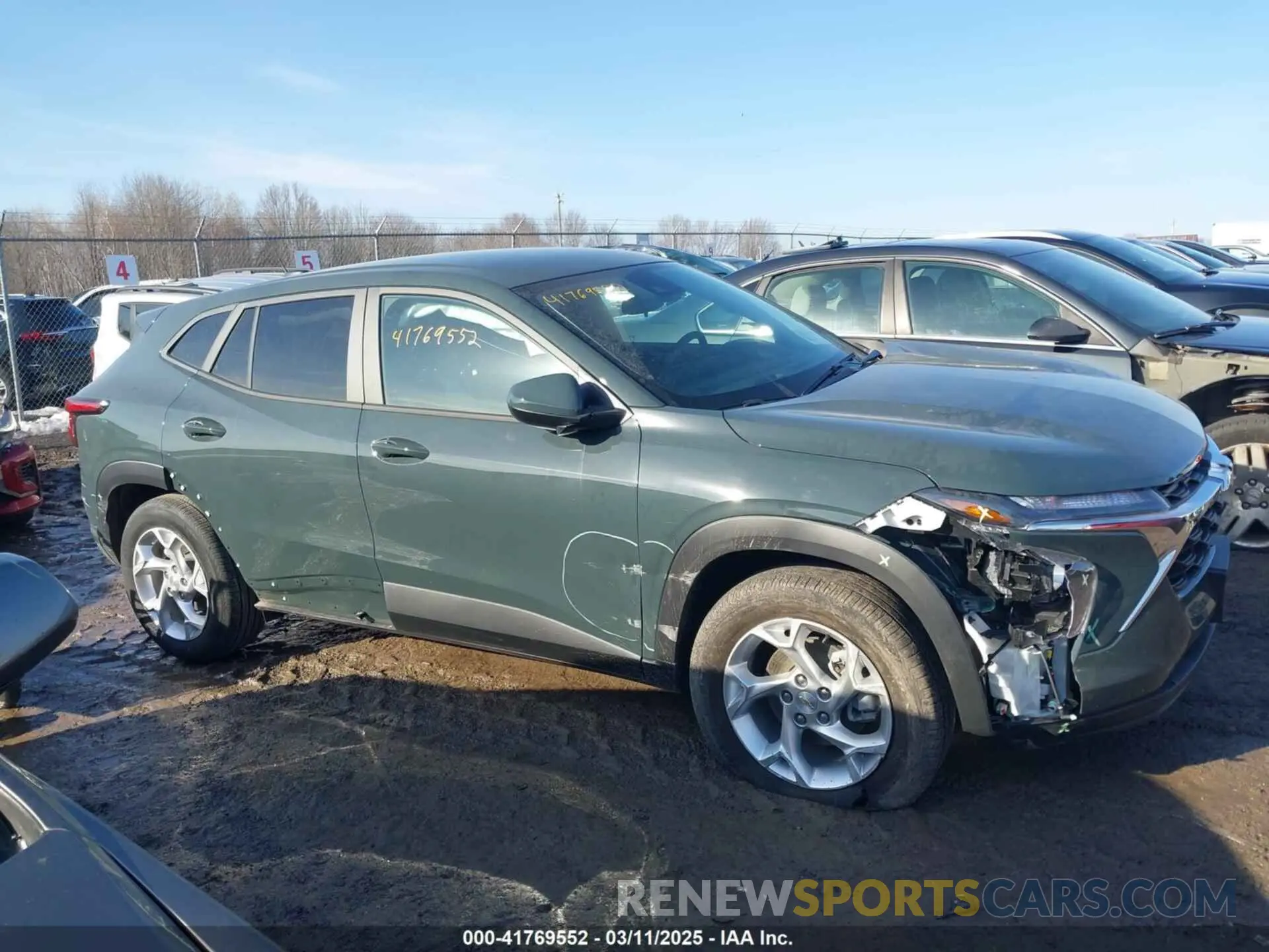 13 Фотография поврежденного автомобиля KL77LFEP9SC181886 CHEVROLET TRAX 2025
