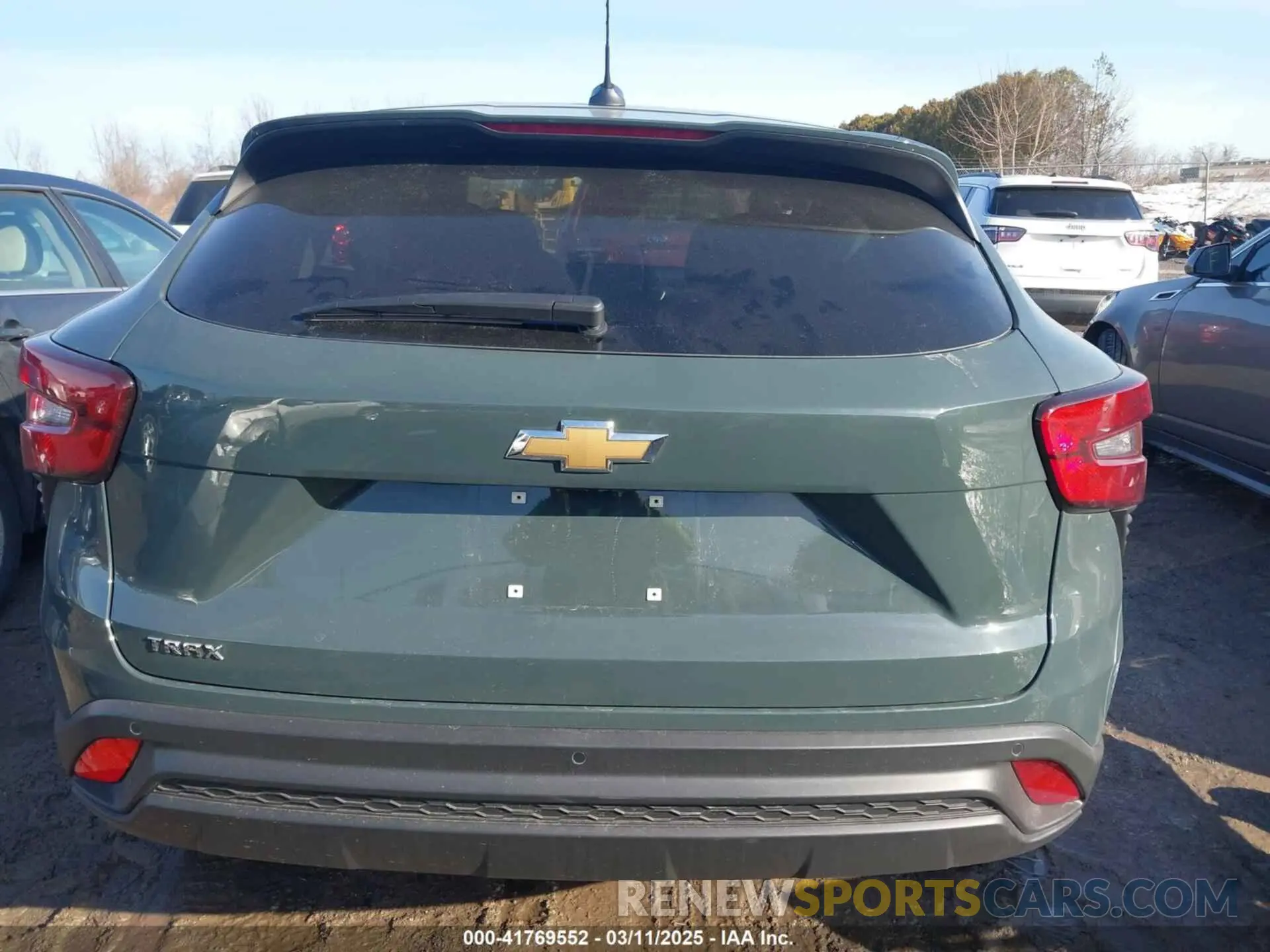 16 Фотография поврежденного автомобиля KL77LFEP9SC181886 CHEVROLET TRAX 2025