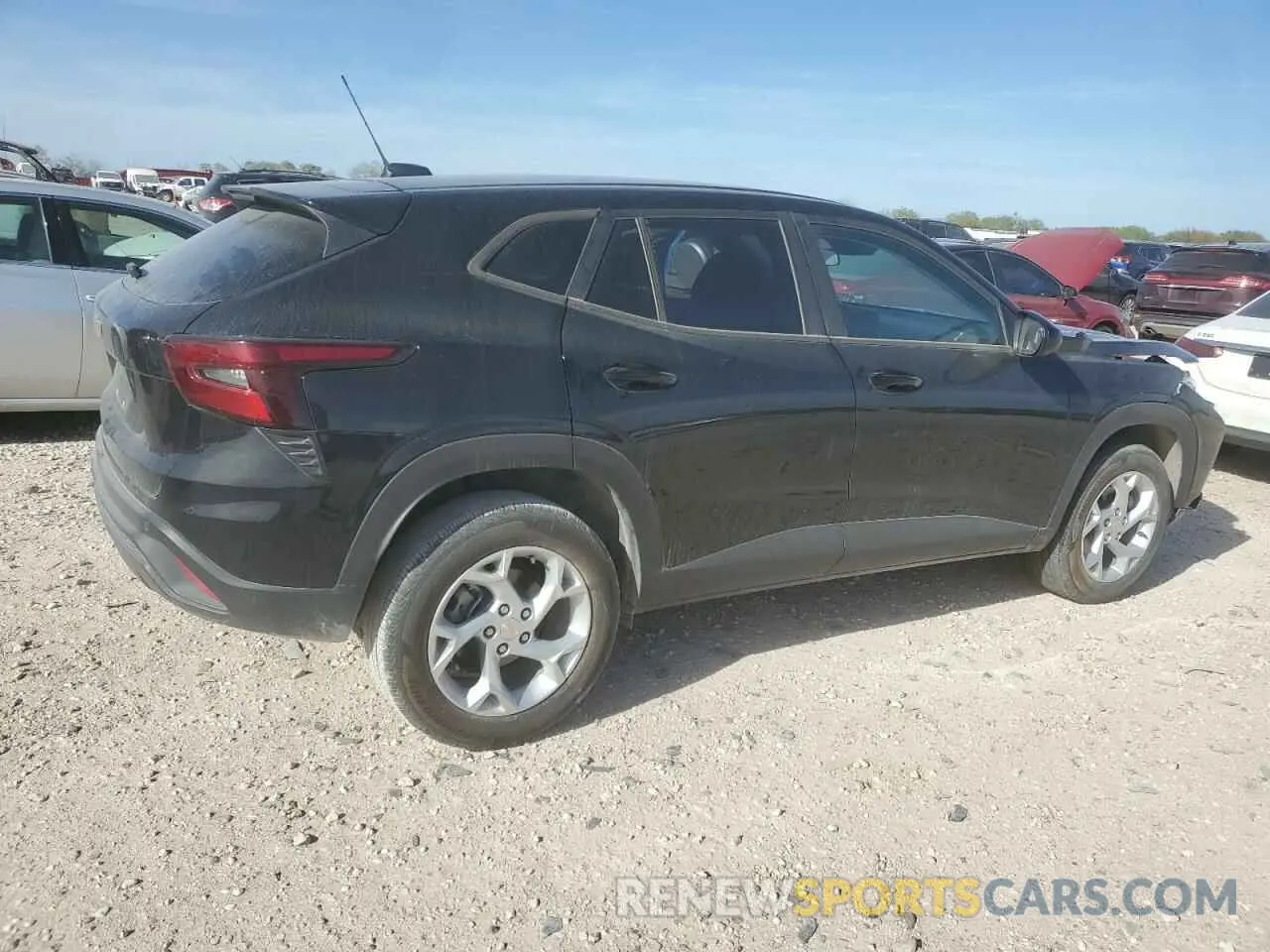 3 Photograph of a damaged car KL77LFEPXSC001959 CHEVROLET TRAX 2025