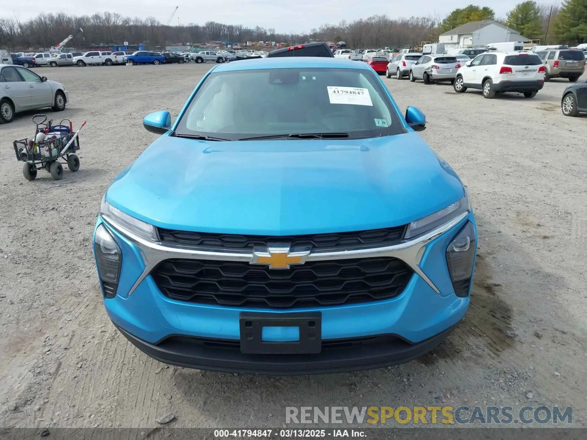 11 Фотография поврежденного автомобиля KL77LFEPXSC028269 CHEVROLET TRAX 2025