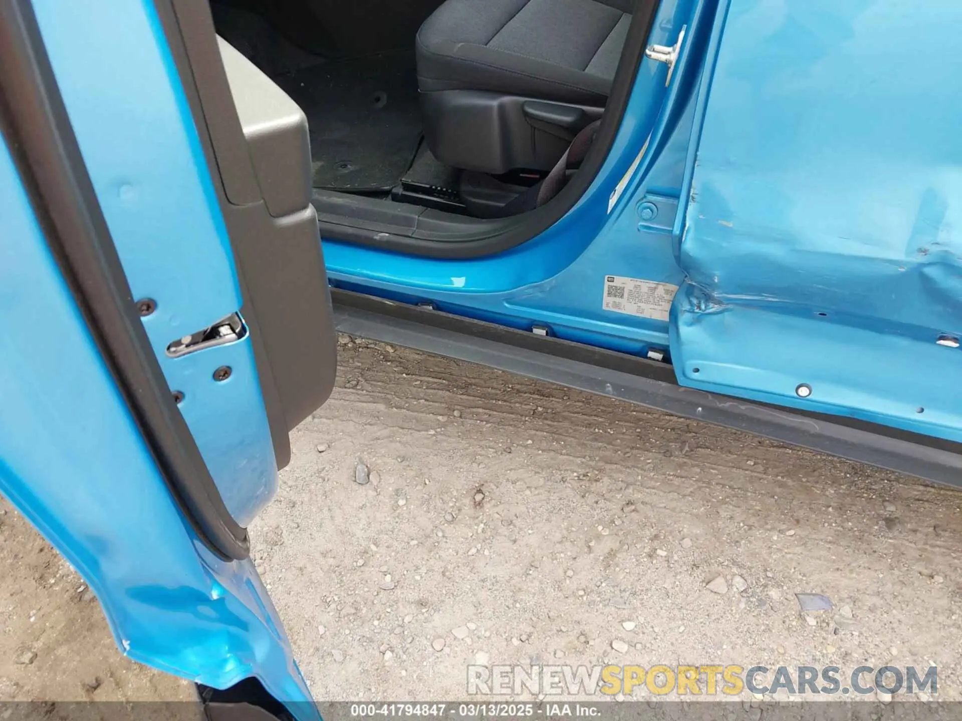 17 Фотография поврежденного автомобиля KL77LFEPXSC028269 CHEVROLET TRAX 2025