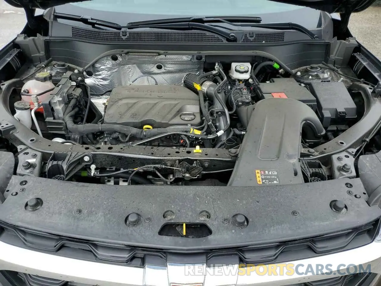 11 Photograph of a damaged car KL77LFEPXSC057528 CHEVROLET TRAX 2025