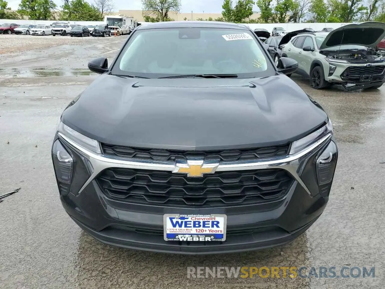 5 Photograph of a damaged car KL77LFEPXSC057528 CHEVROLET TRAX 2025