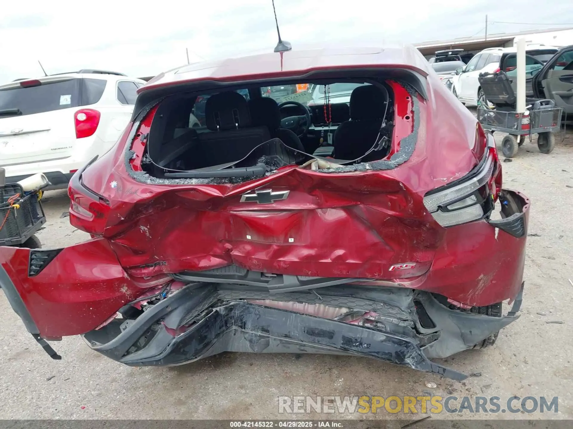 16 Photograph of a damaged car KL77LGEP0SC027993 CHEVROLET TRAX 2025
