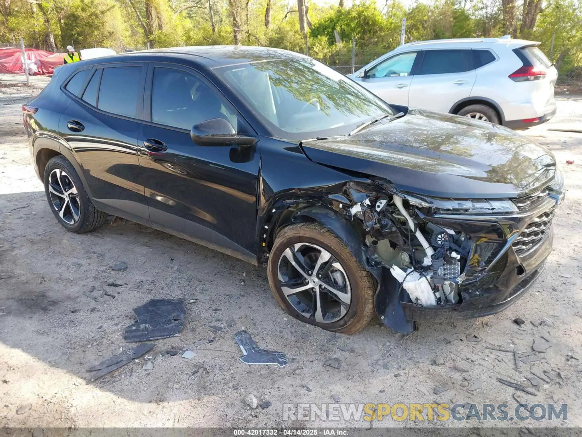 1 Photograph of a damaged car KL77LGEP0SC099616 CHEVROLET TRAX 2025