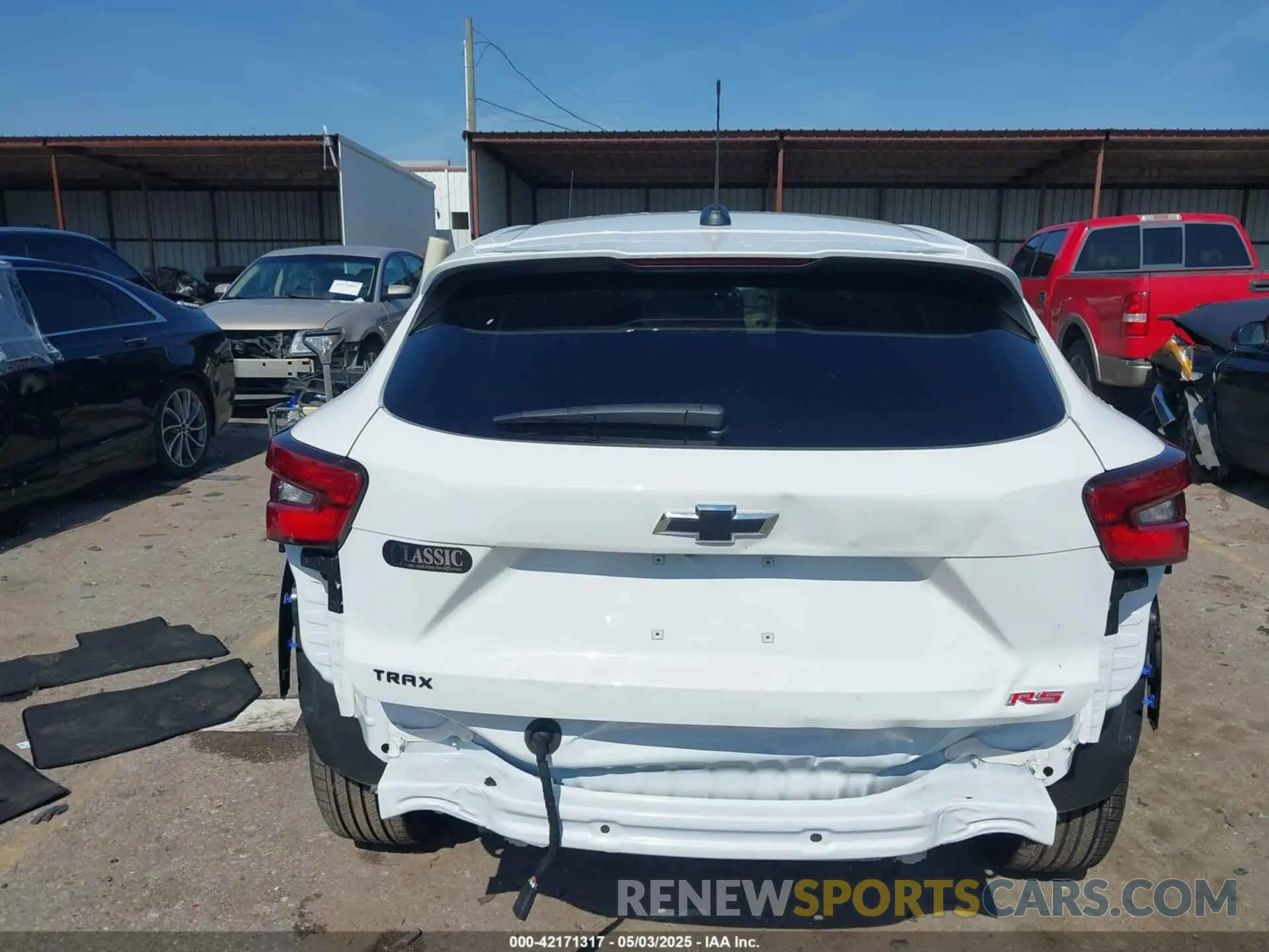 16 Photograph of a damaged car KL77LGEP0SC166859 CHEVROLET TRAX 2025