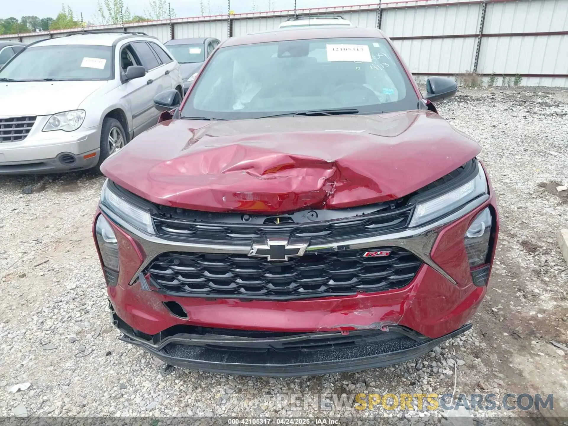 6 Photograph of a damaged car KL77LGEP1SC010409 CHEVROLET TRAX 2025