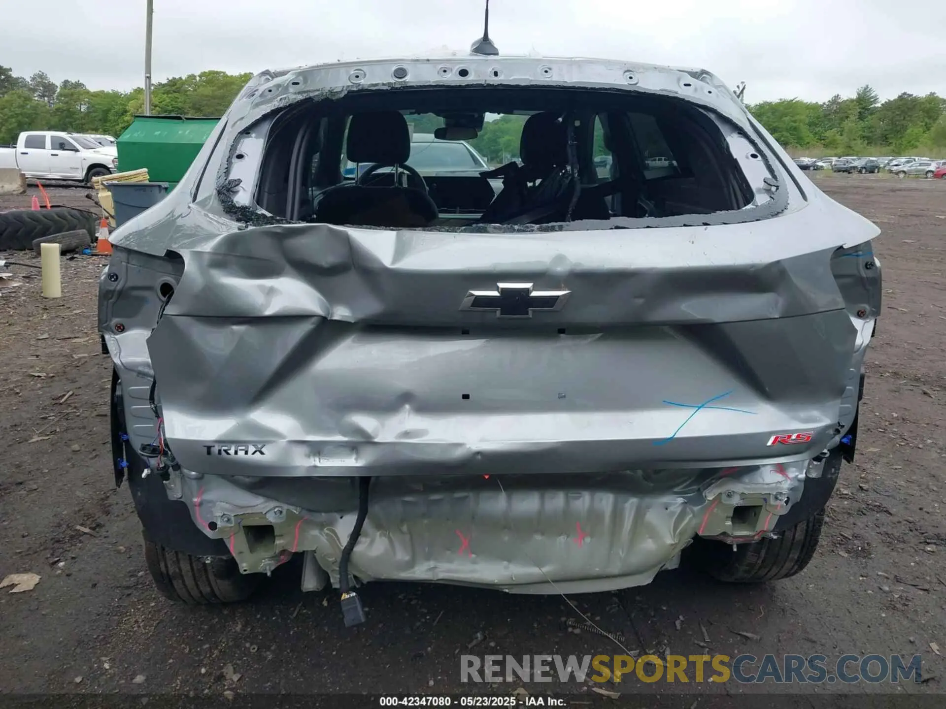 16 Photograph of a damaged car KL77LGEP1SC127424 CHEVROLET TRAX 2025
