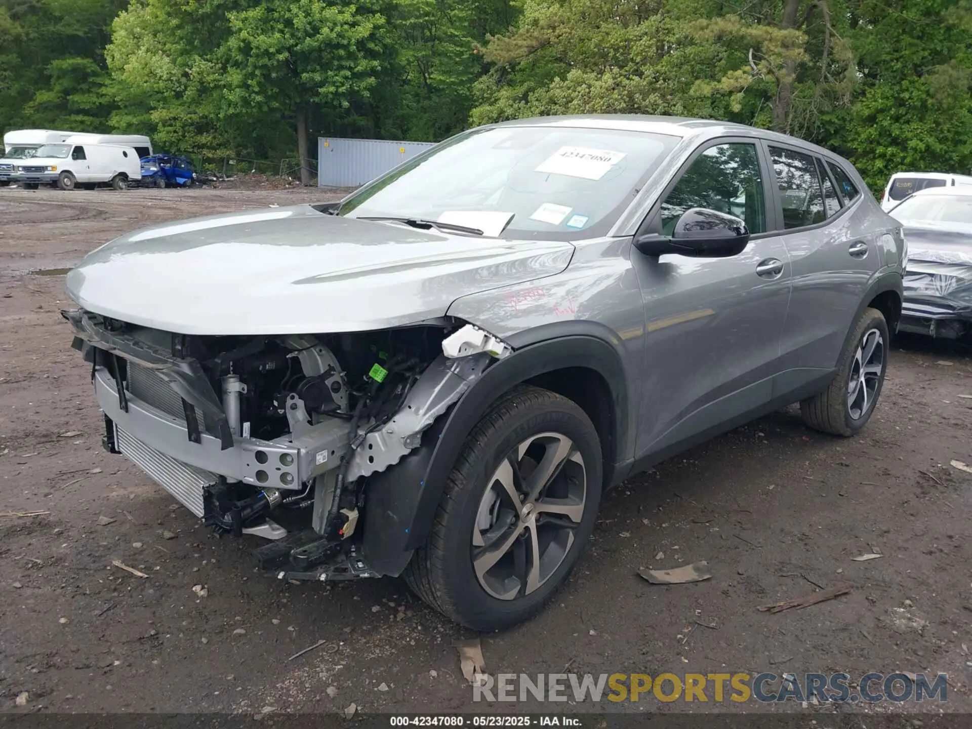 6 Photograph of a damaged car KL77LGEP1SC127424 CHEVROLET TRAX 2025