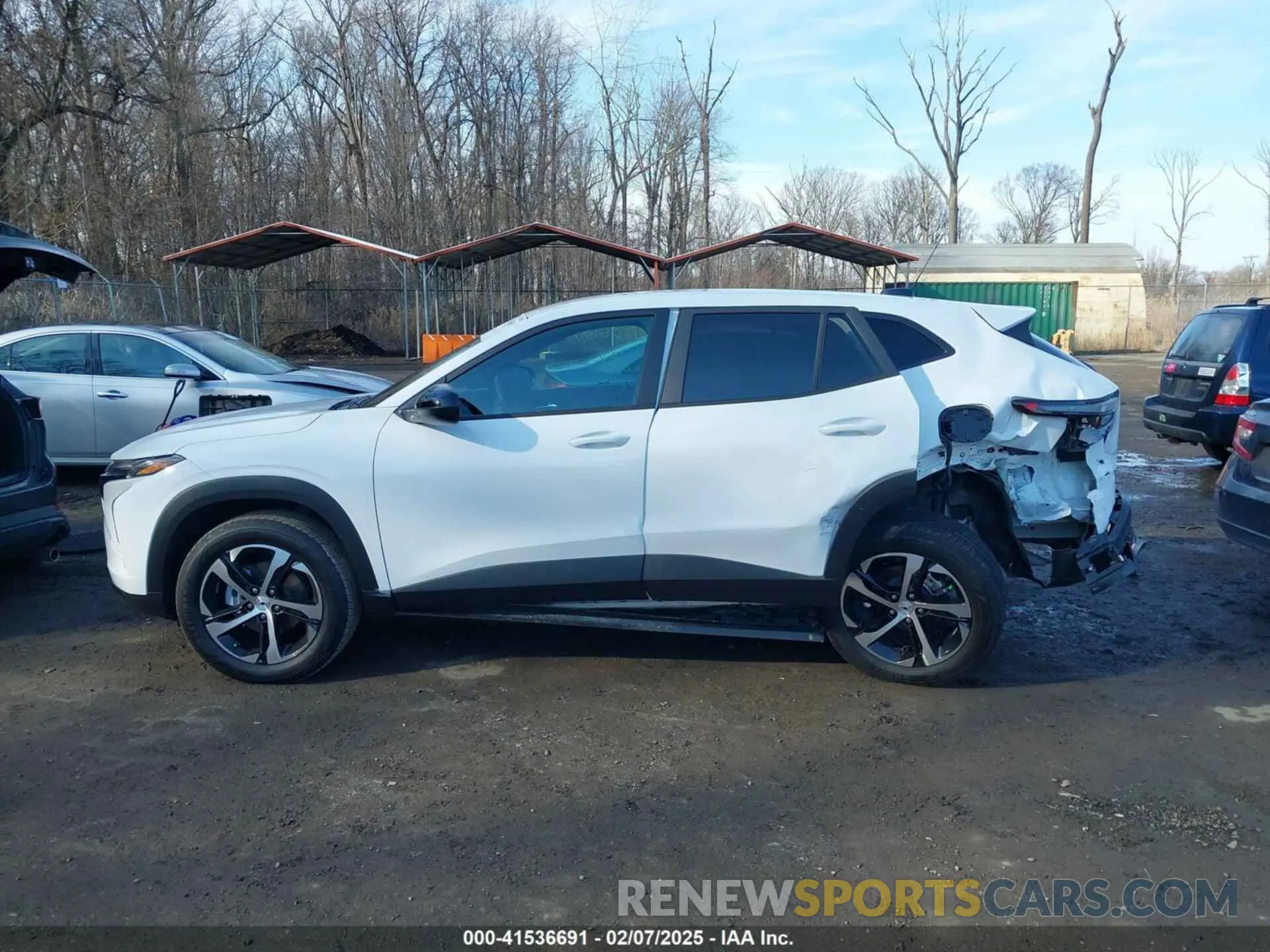 14 Photograph of a damaged car KL77LGEP3SC095088 CHEVROLET TRAX 2025