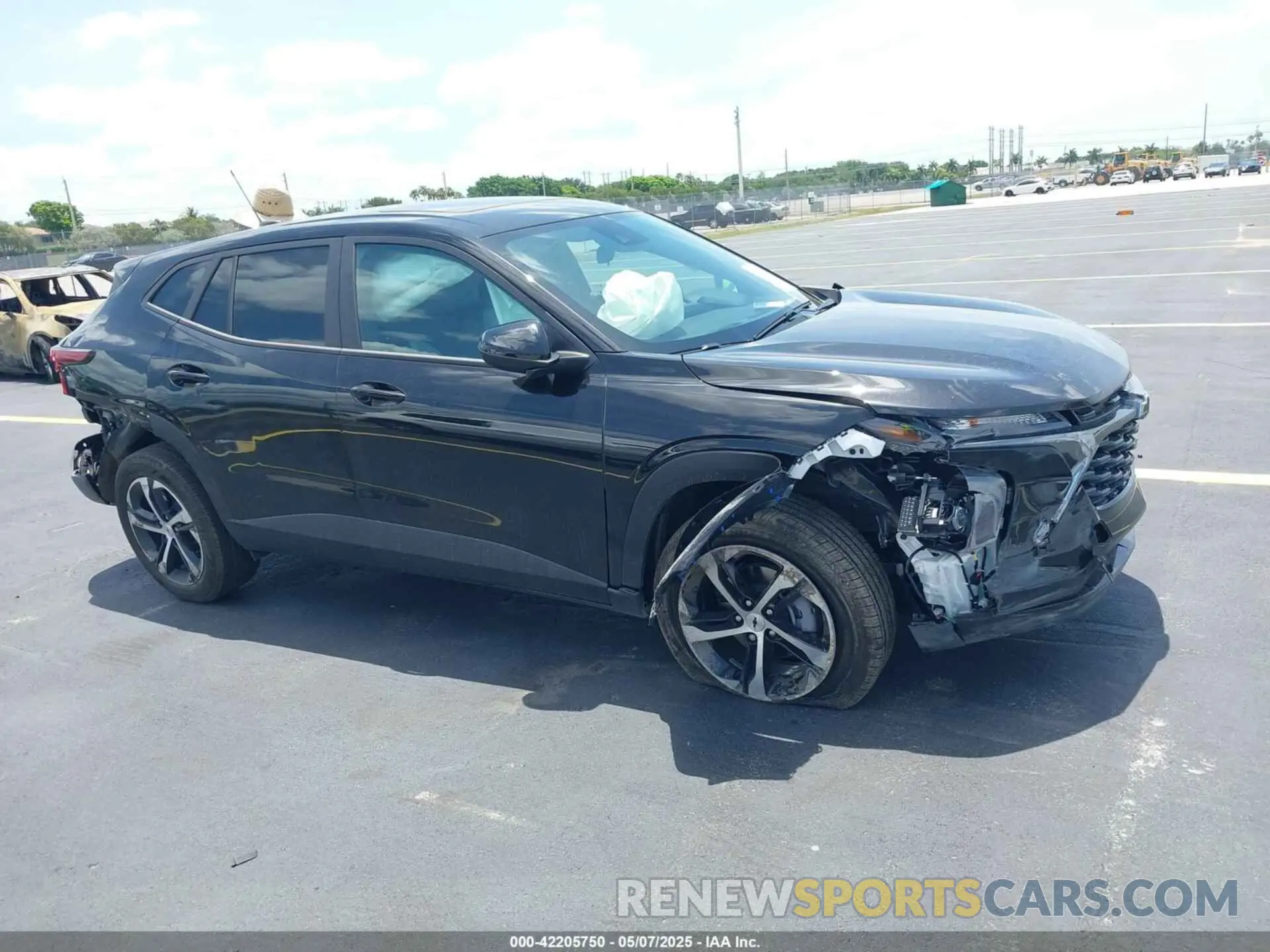 6 Фотография поврежденного автомобиля KL77LGEP3SC217058 CHEVROLET TRAX 2025