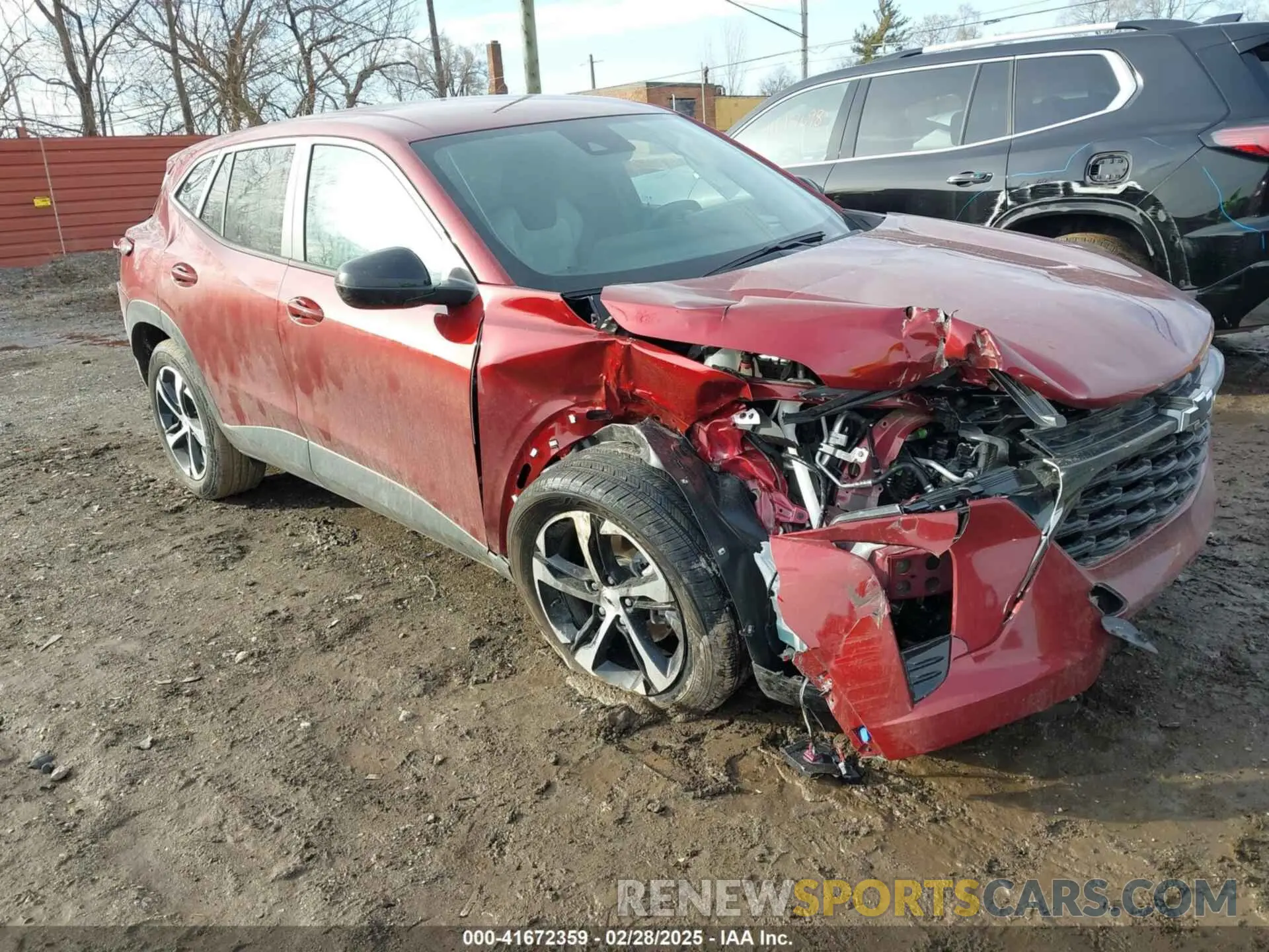 1 Фотография поврежденного автомобиля KL77LGEP5SC121741 CHEVROLET TRAX 2025