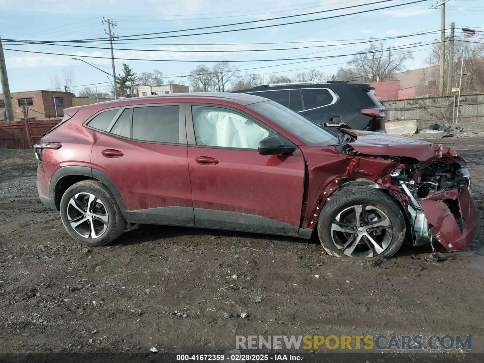 13 Фотография поврежденного автомобиля KL77LGEP5SC121741 CHEVROLET TRAX 2025