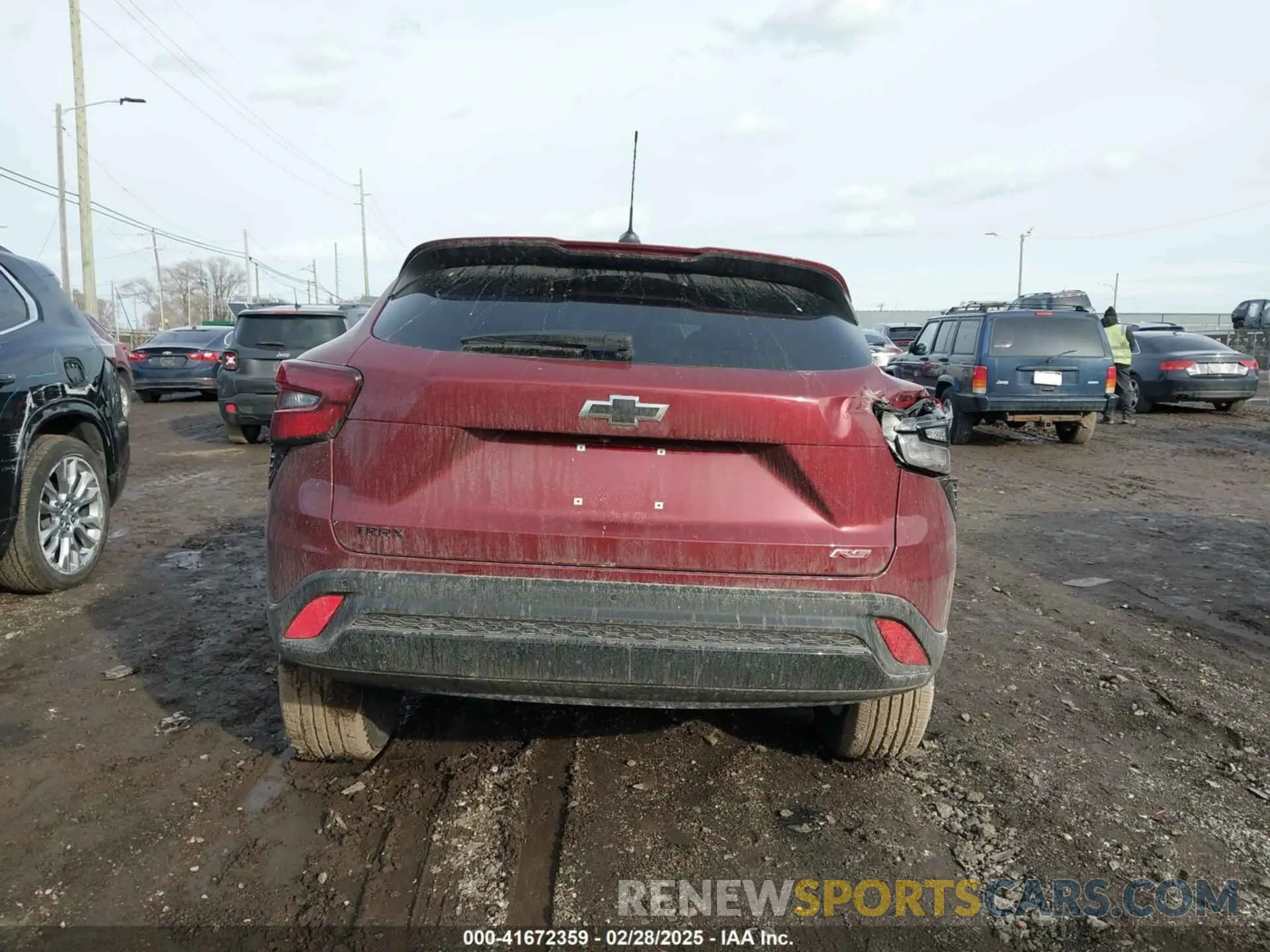 16 Фотография поврежденного автомобиля KL77LGEP5SC121741 CHEVROLET TRAX 2025