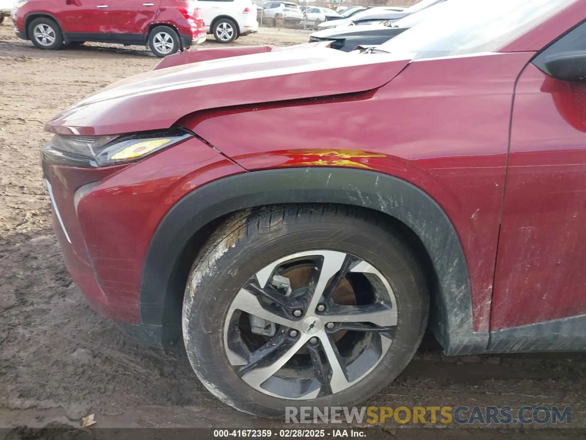 18 Фотография поврежденного автомобиля KL77LGEP5SC121741 CHEVROLET TRAX 2025