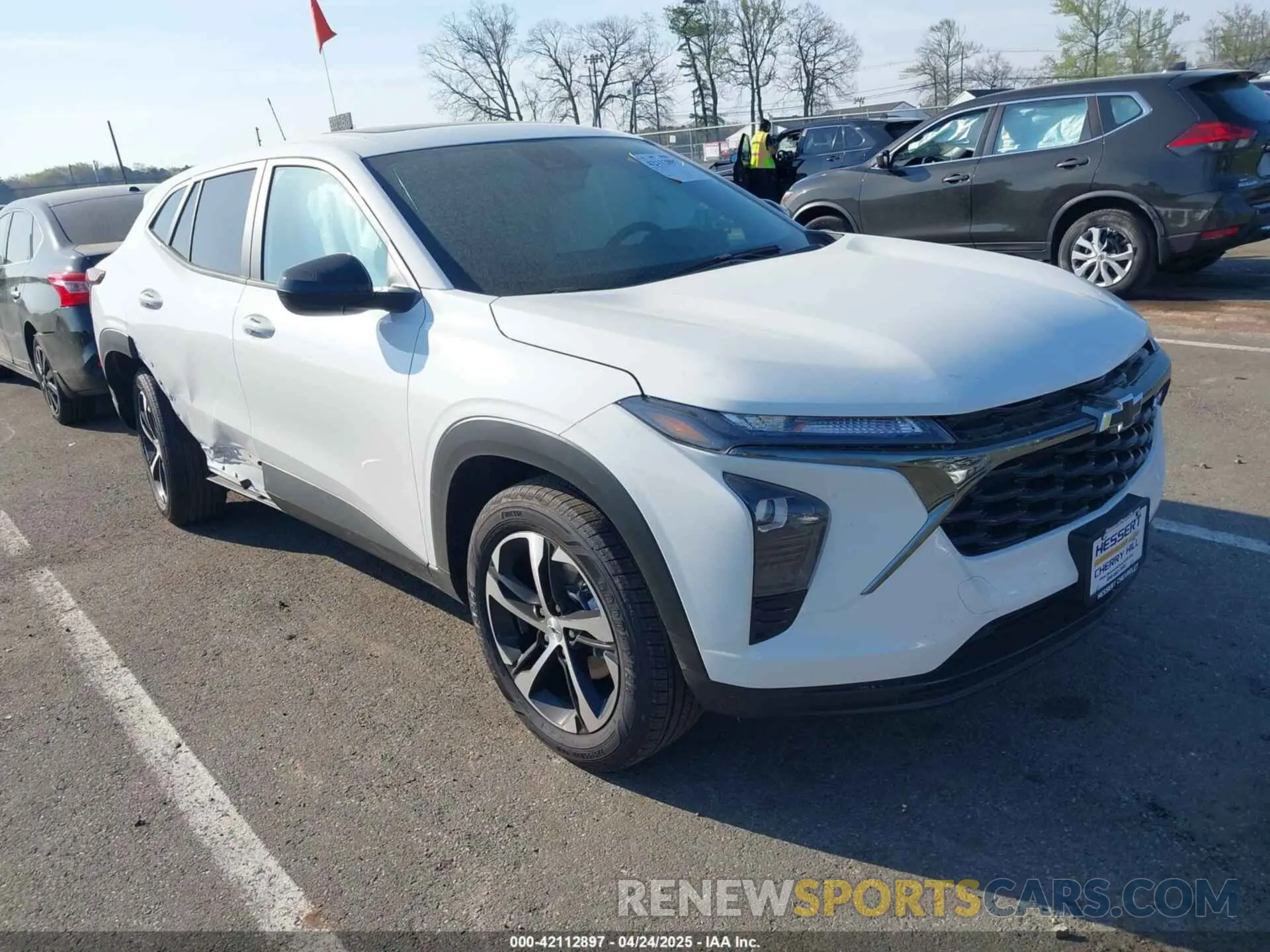 1 Фотография поврежденного автомобиля KL77LGEP6SC193662 CHEVROLET TRAX 2025