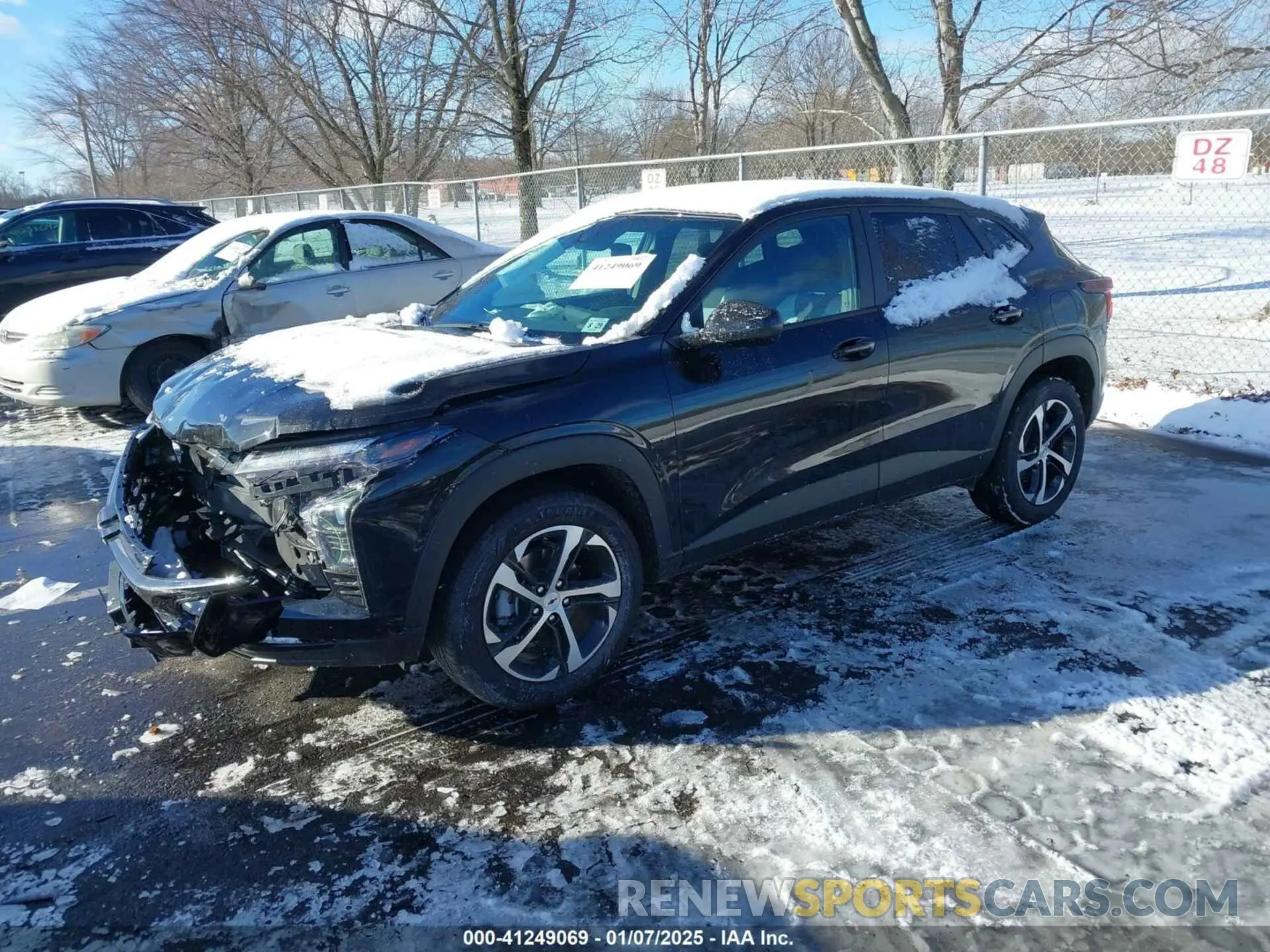 2 Photograph of a damaged car KL77LGEP7SC069755 CHEVROLET TRAX 2025