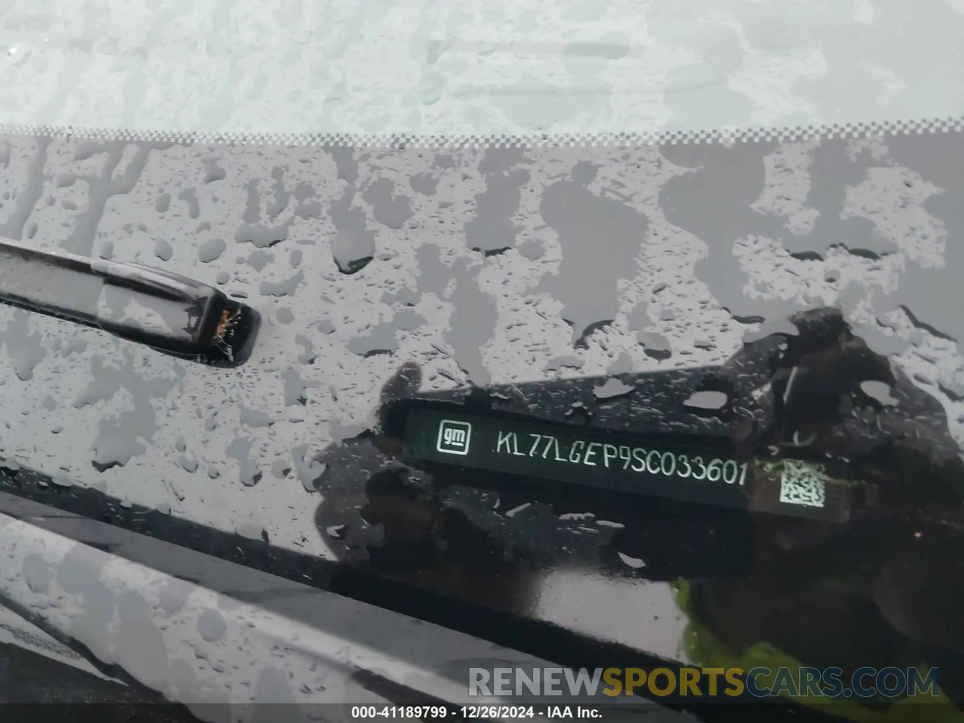 18 Photograph of a damaged car KL77LGEP9SC033601 CHEVROLET TRAX 2025