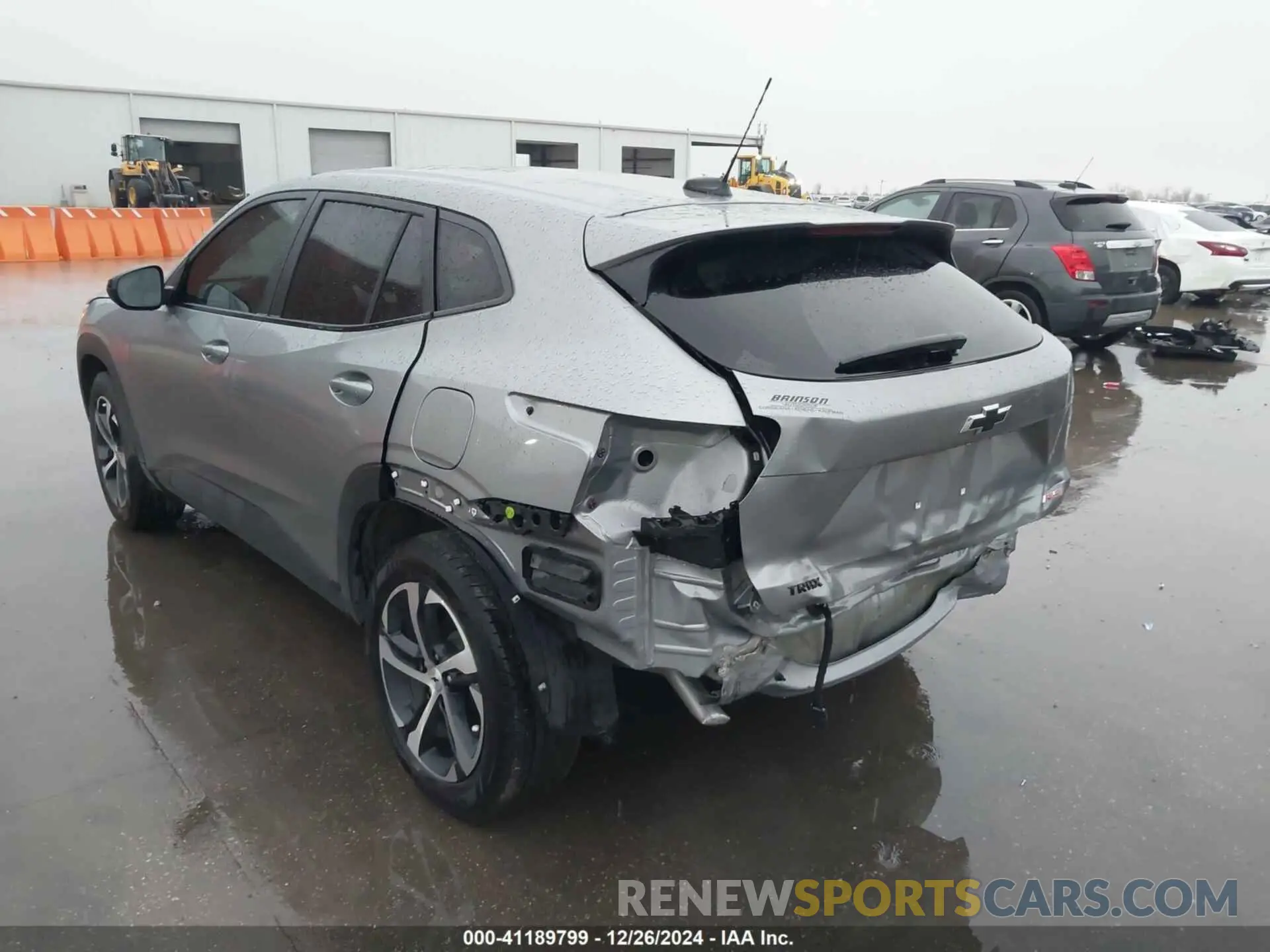 3 Photograph of a damaged car KL77LGEP9SC033601 CHEVROLET TRAX 2025